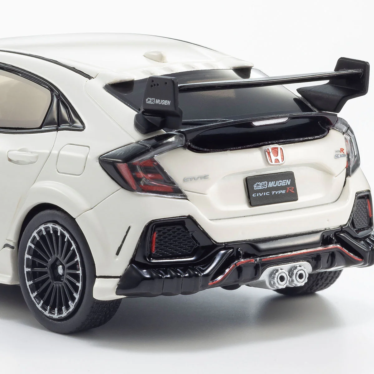 Honda Civic Type R Mugen (White) - 1:43 Scale Resin Model Car - Image 7