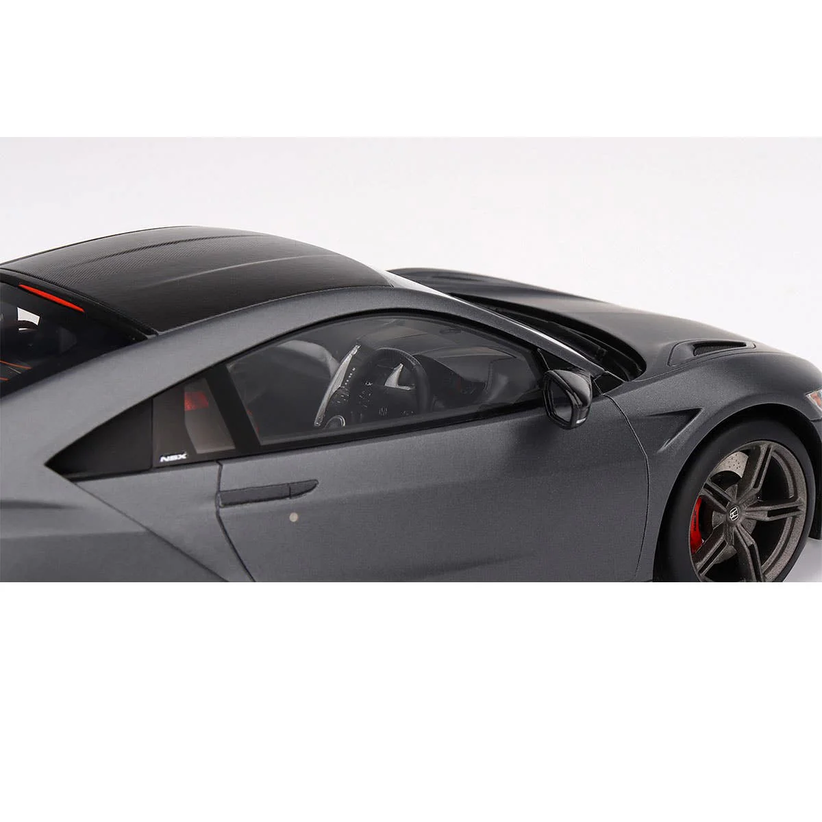 Honda NSX Type S 2022 Gotham Gray Matte - 1:18 Scale Resin Model Car - Image 5