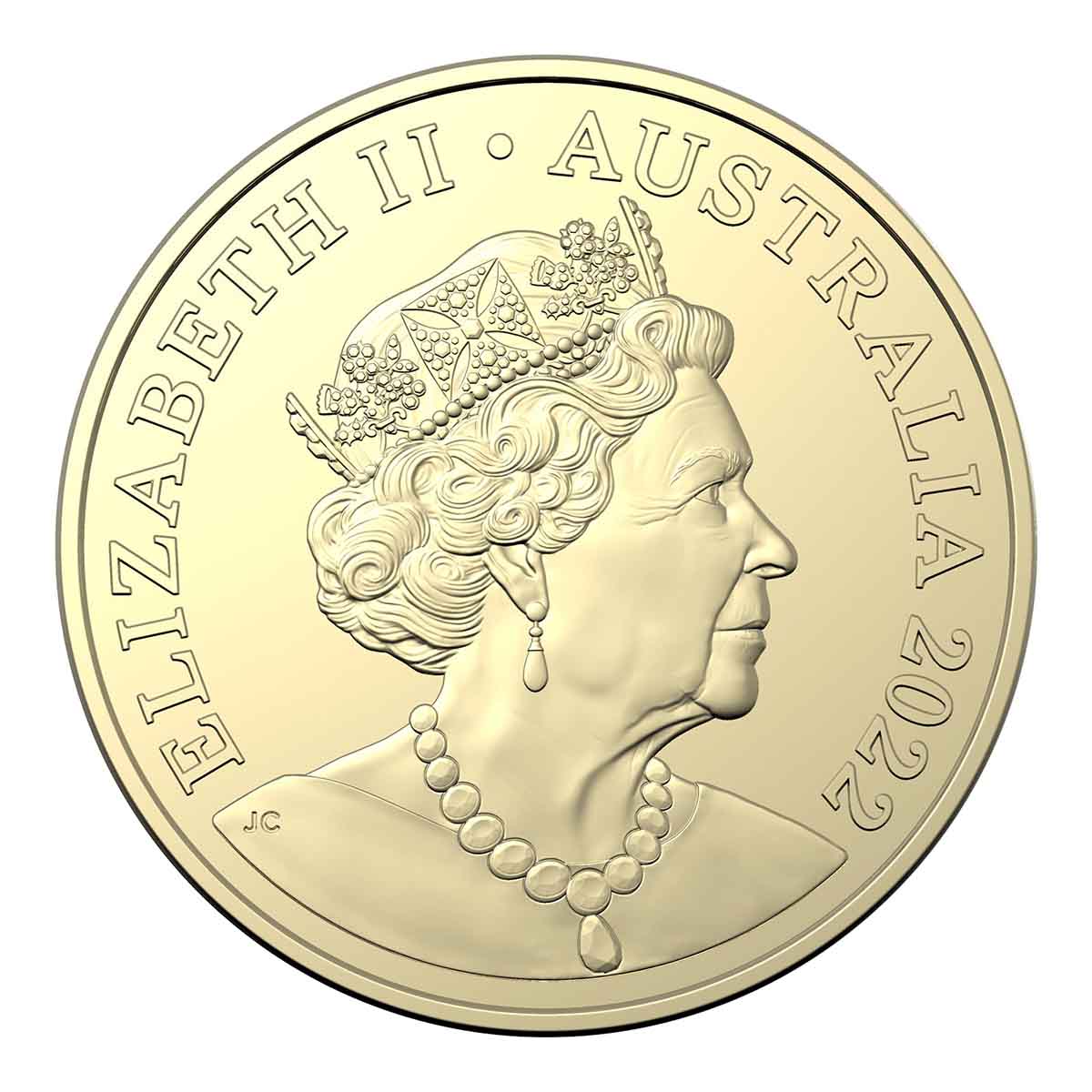 Australia Honey Bee 2022 $2 Coloured Uncirculated 'C' Mint Mark Coin - Image 3