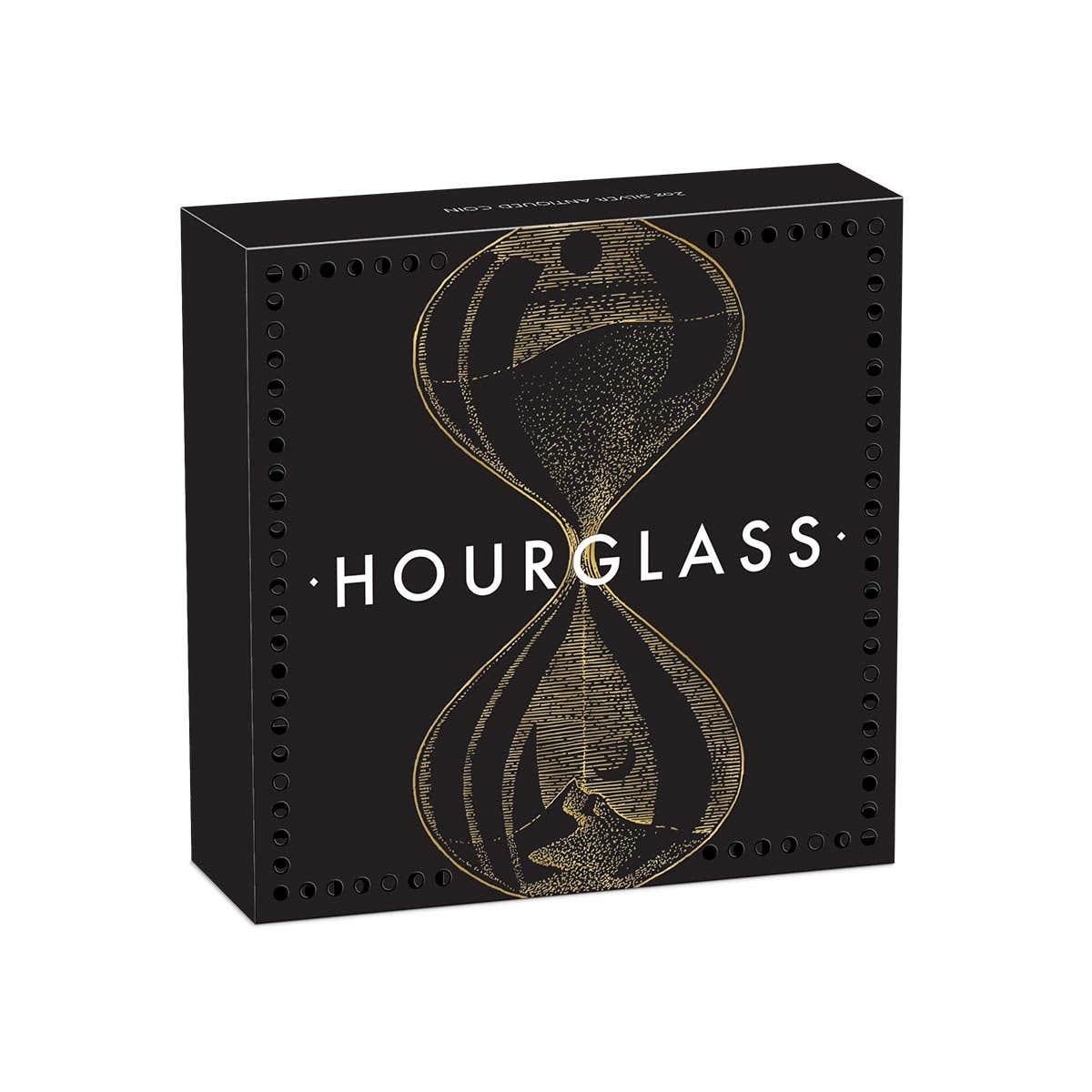 Hourglass 2021 $2 2oz Silver Antique Coin - Image 5