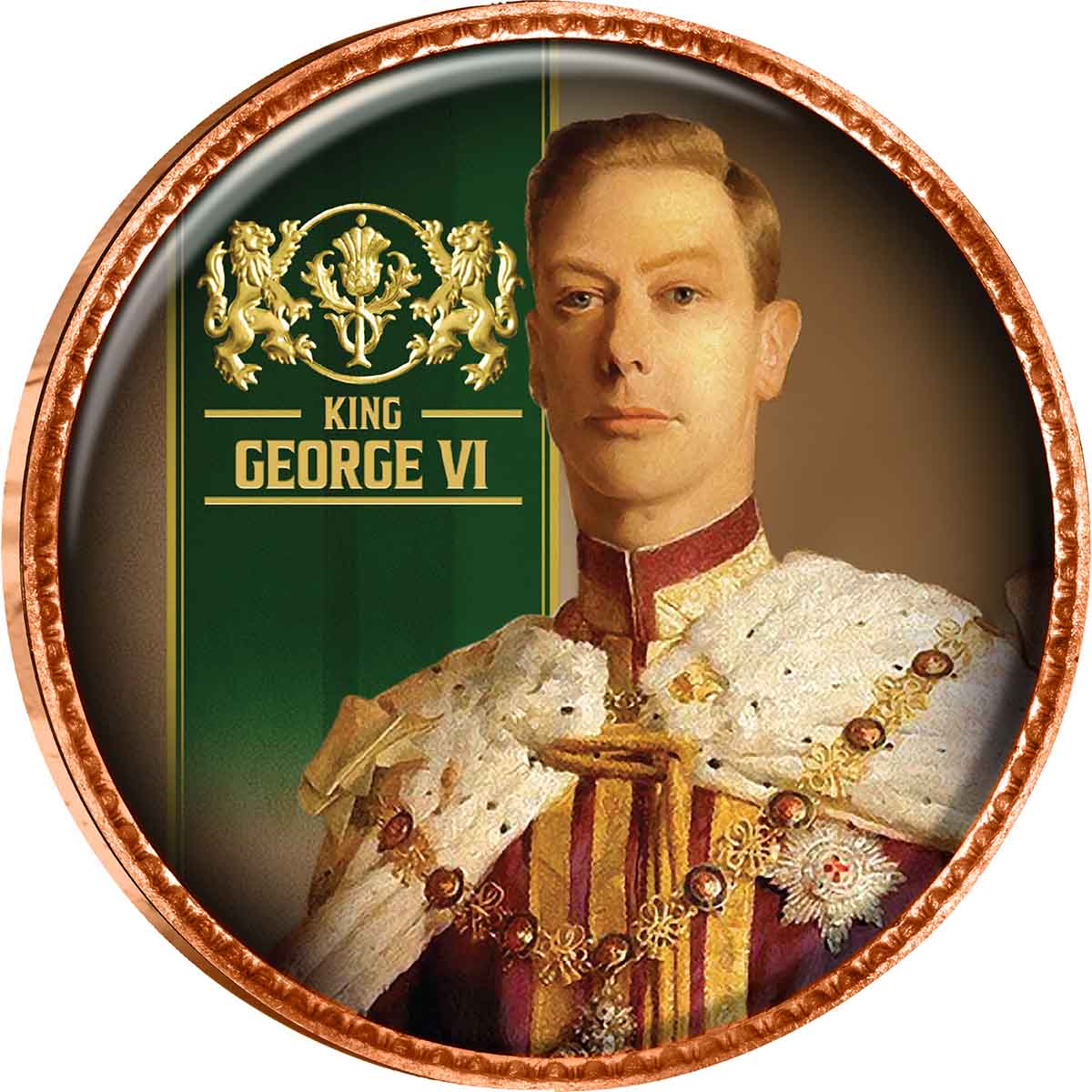 House of Windsor Enamel Penny 5-Coin Collection - Image 4