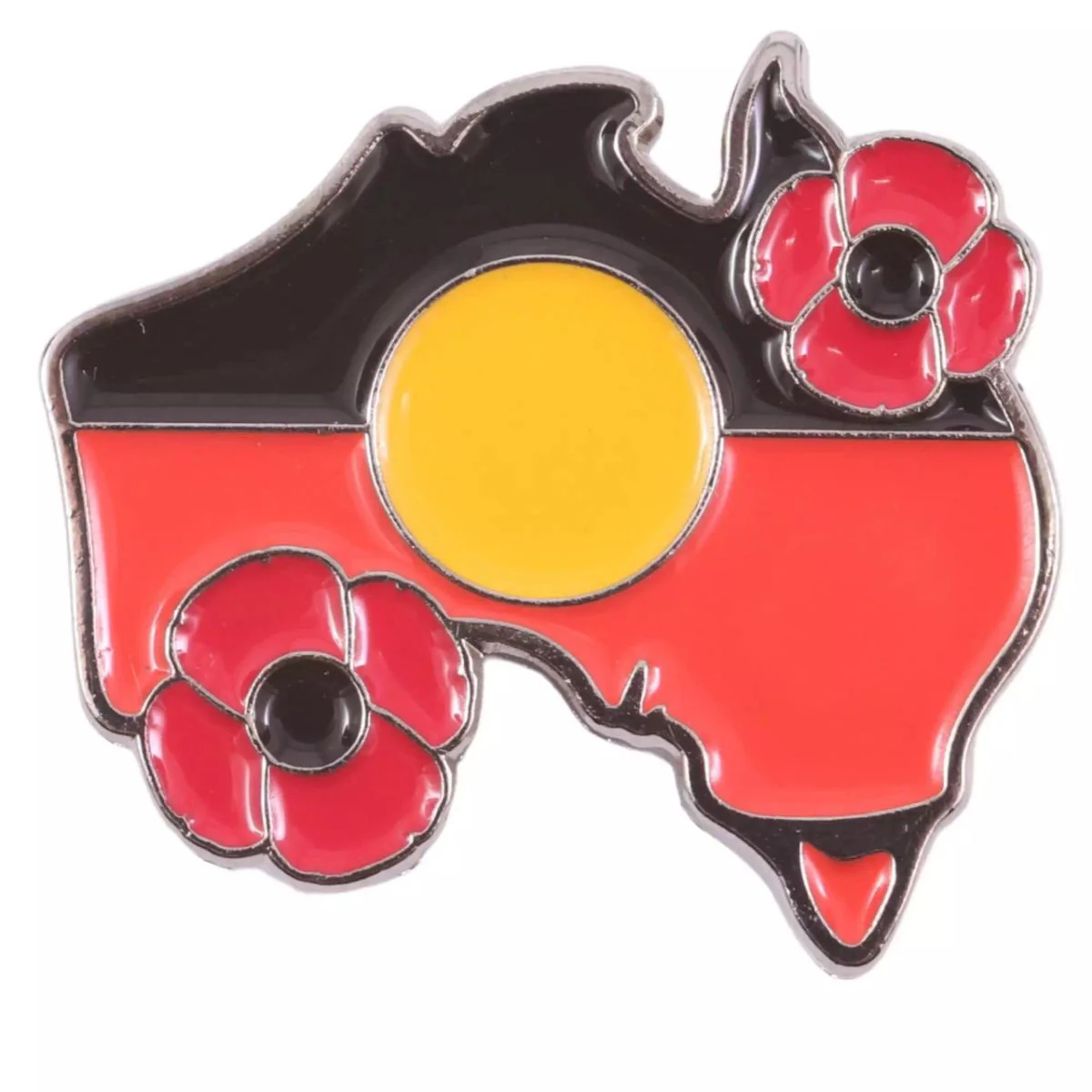 Indigenous Australian Map MagnaBadge™