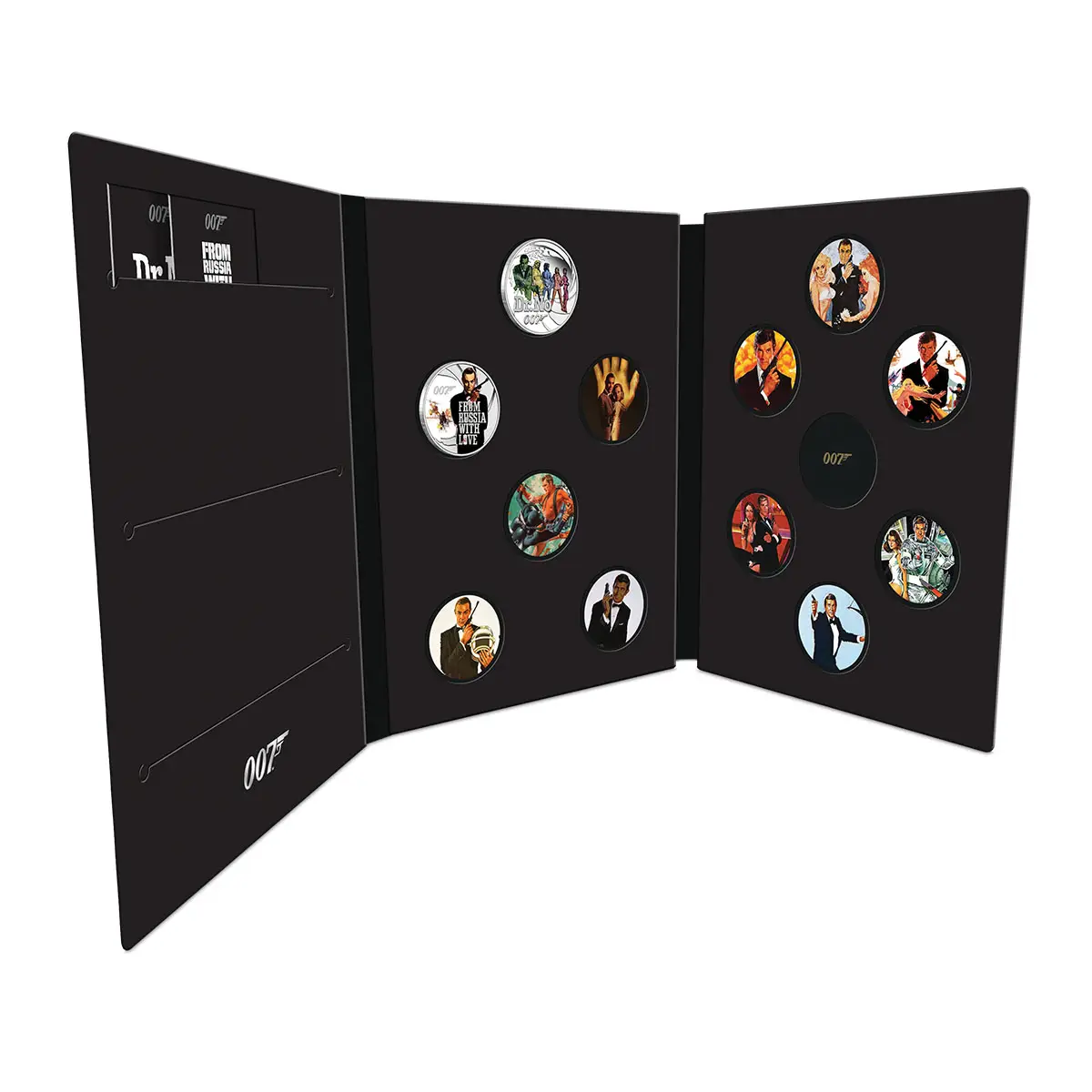 James Bond Complete Coin Collection Folder 1