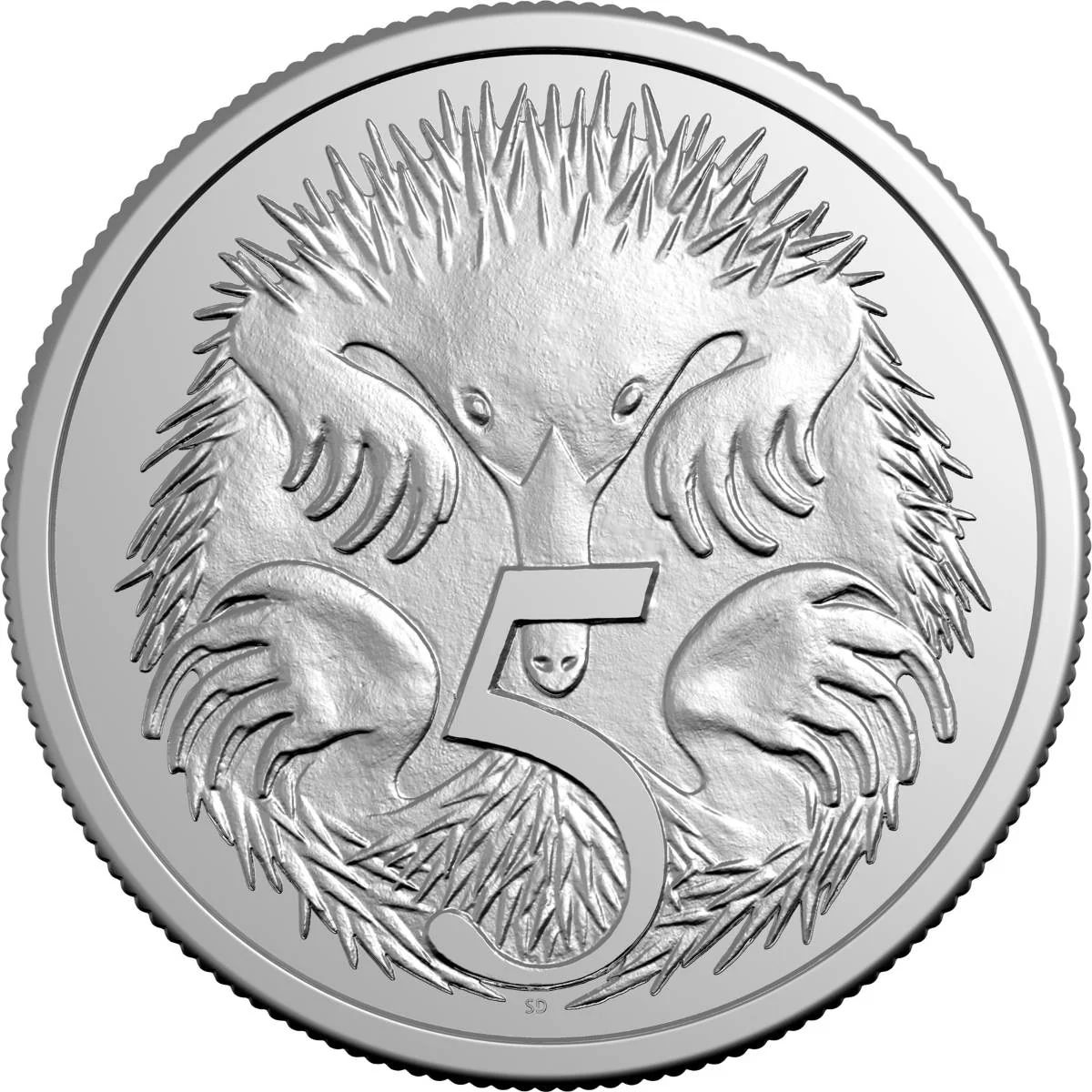 Australia Charles III 2024 5c Cupro-Nickel Uncirculated 40-Coin RAM Mint Roll - Image 3