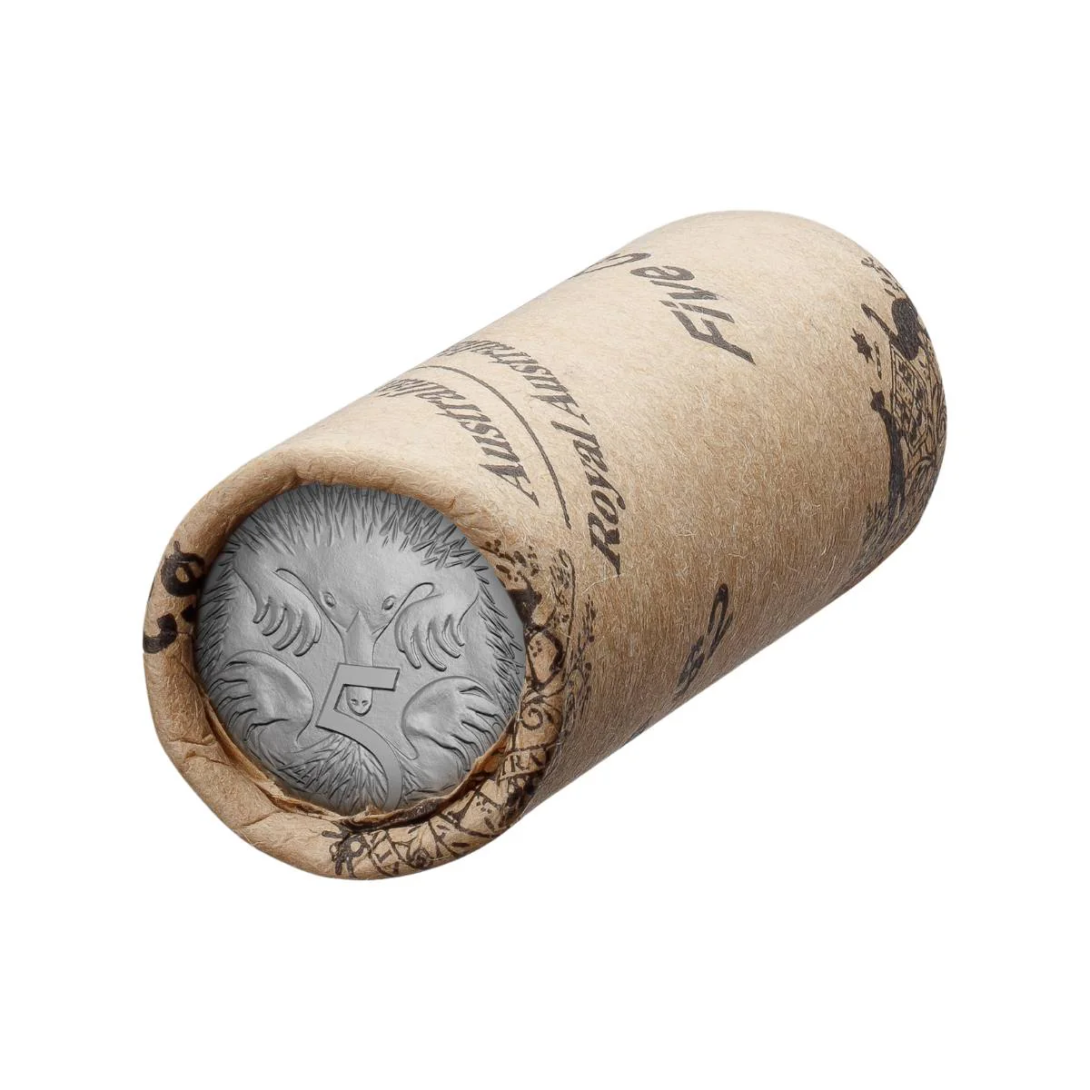 Australia Charles III 2024 5c Cupro-Nickel Uncirculated 40-Coin RAM Premium Mint Roll - Image 2