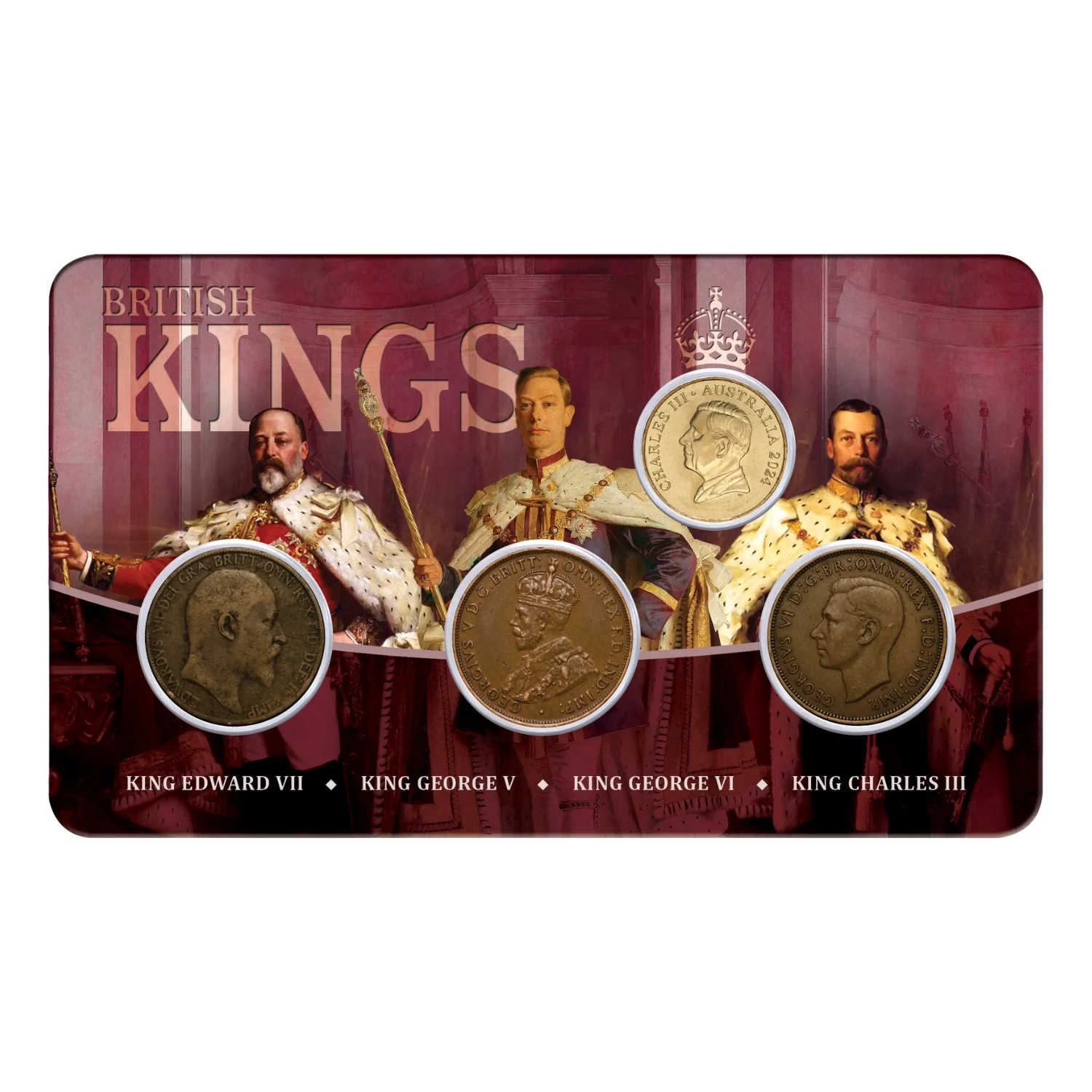 Kings of Federation 4-Coin Set - Image 3