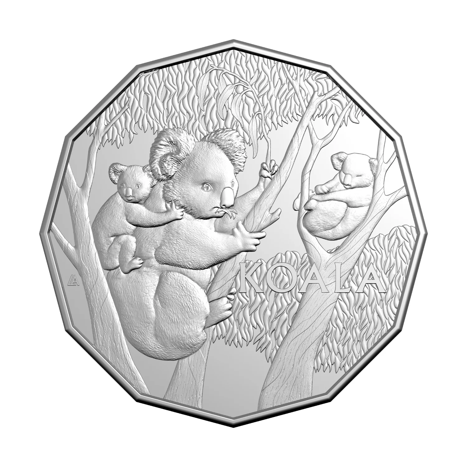 Australia Koala 2026 50c Cupro-Nickel Uncirculated Coin - Image 2