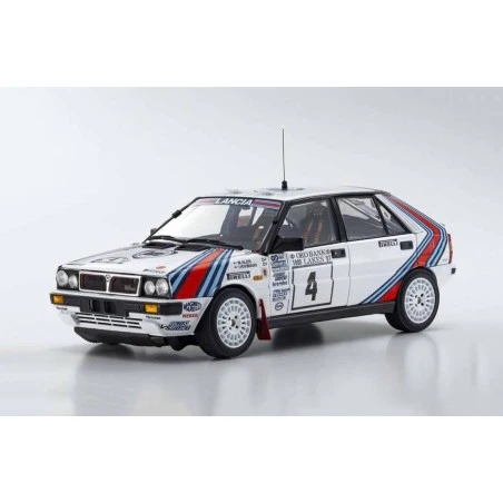 Lancia Delta HF 4WD 1987 1000 Lakes"Lancia" Nr. 4 - 1:18 Scale Diecast Model Car