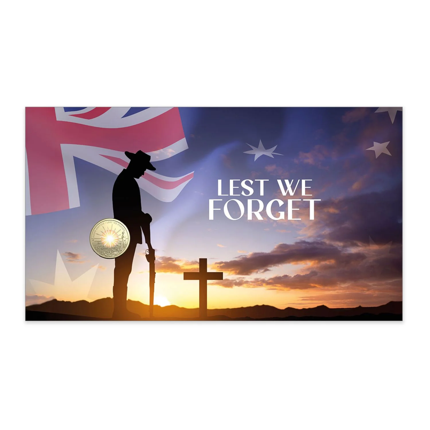 Australia Dawn Service 2026 $2 Stamp & Coin Cover - Image 2