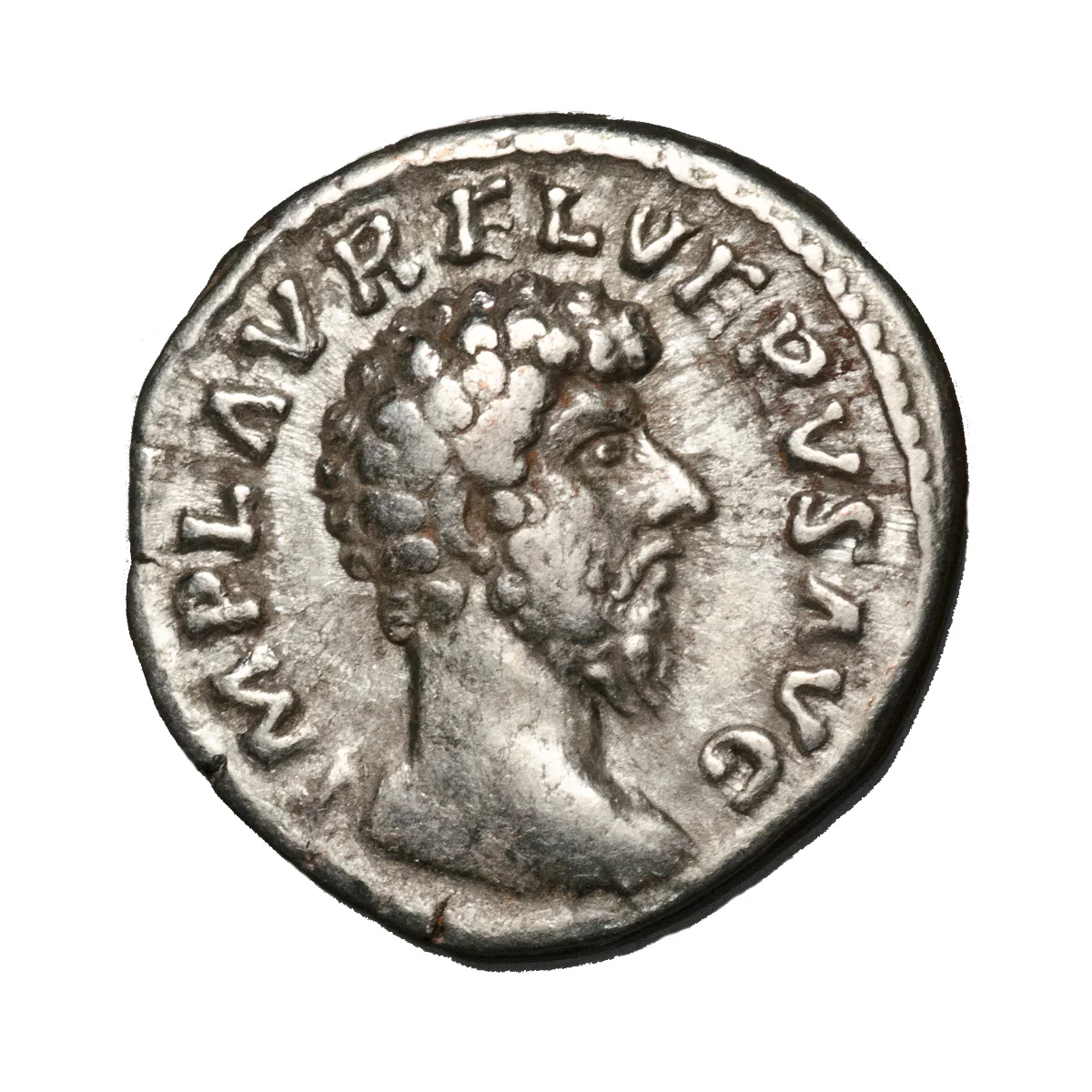 Roman Empire Lucius Verus 161-169AD Silver Denarius Fine-Very Fine - Image 2