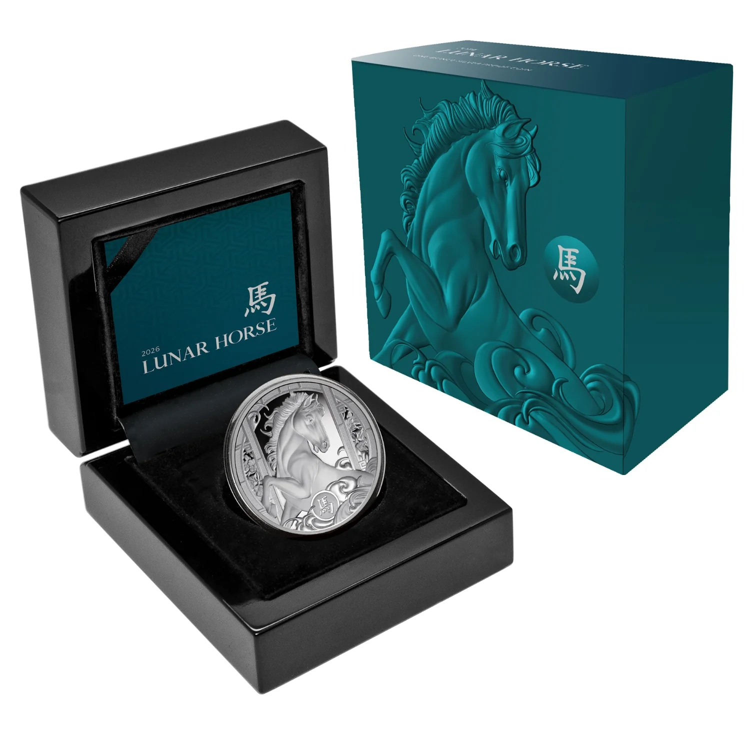 Lunar Year of the Horse 2026 1oz Silver Proof Coin - Image 3