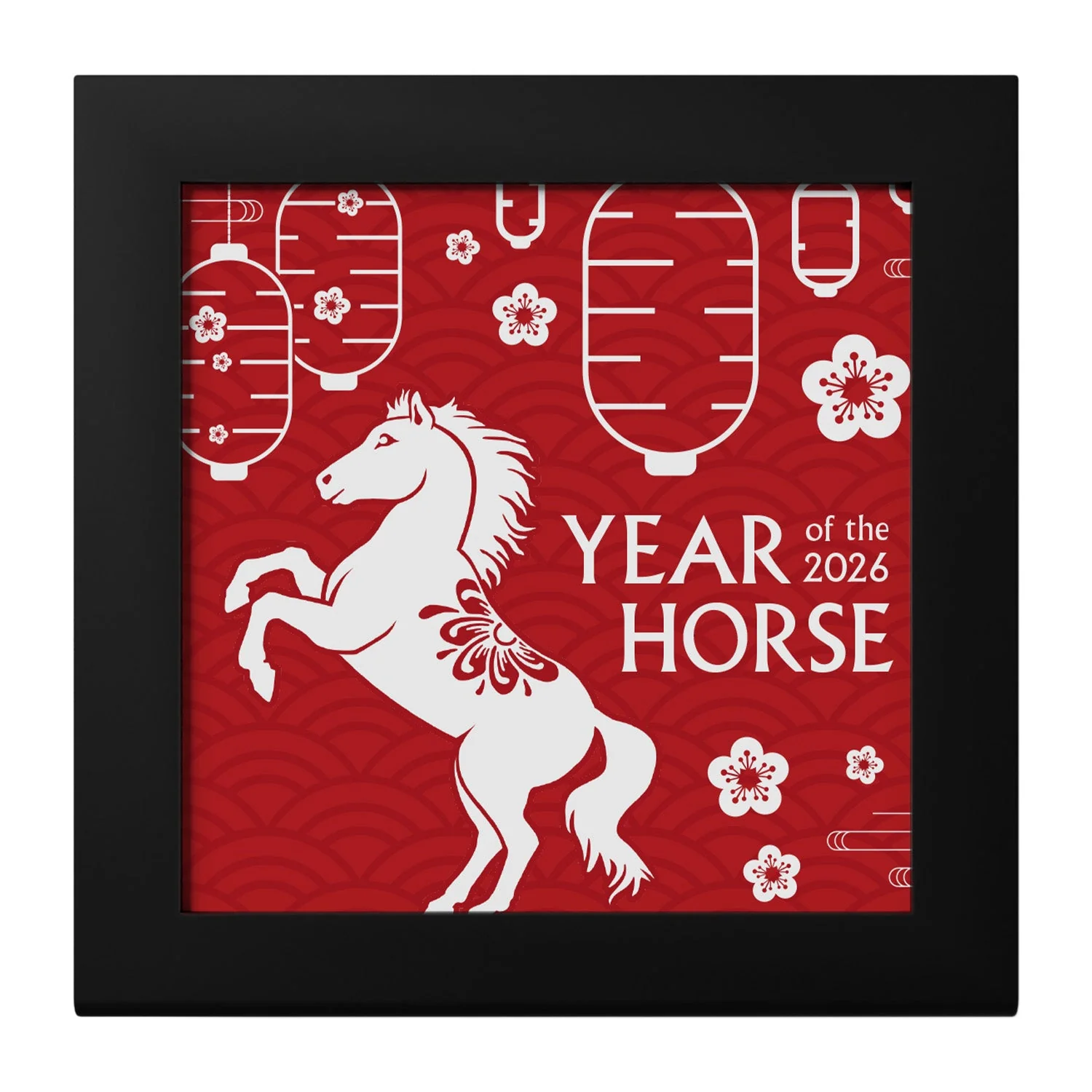 Lunar Year of the Horse 2026 1000T Wild Horse Ultra High Relief 1oz Silver Antique Coin - Image 3