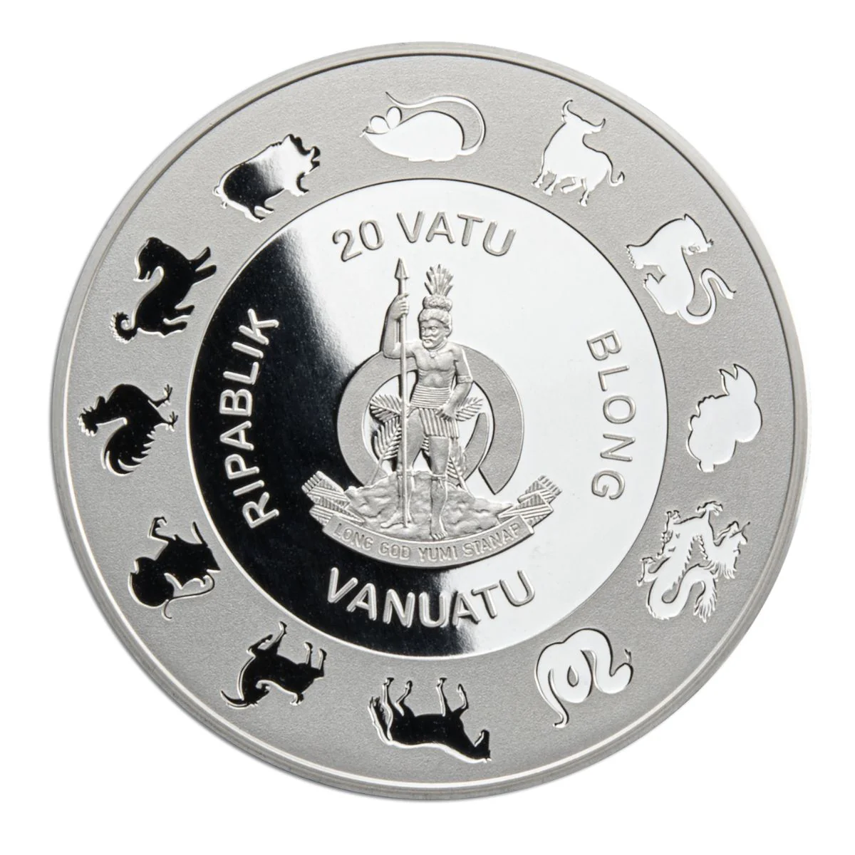 Lunar Year of the Horse 2026 20V Pearl Gold-plated 1oz Silver Proof Coin - Image 2