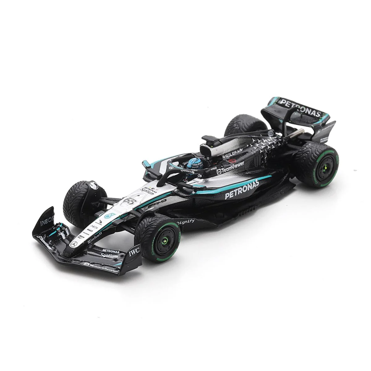 Mercedes W16 No.63 Mercedes-AMG PETRONAS Formula One Team - 3rd Australian GP 2025 - George Russell - 1:64 Scale Resin Model Car