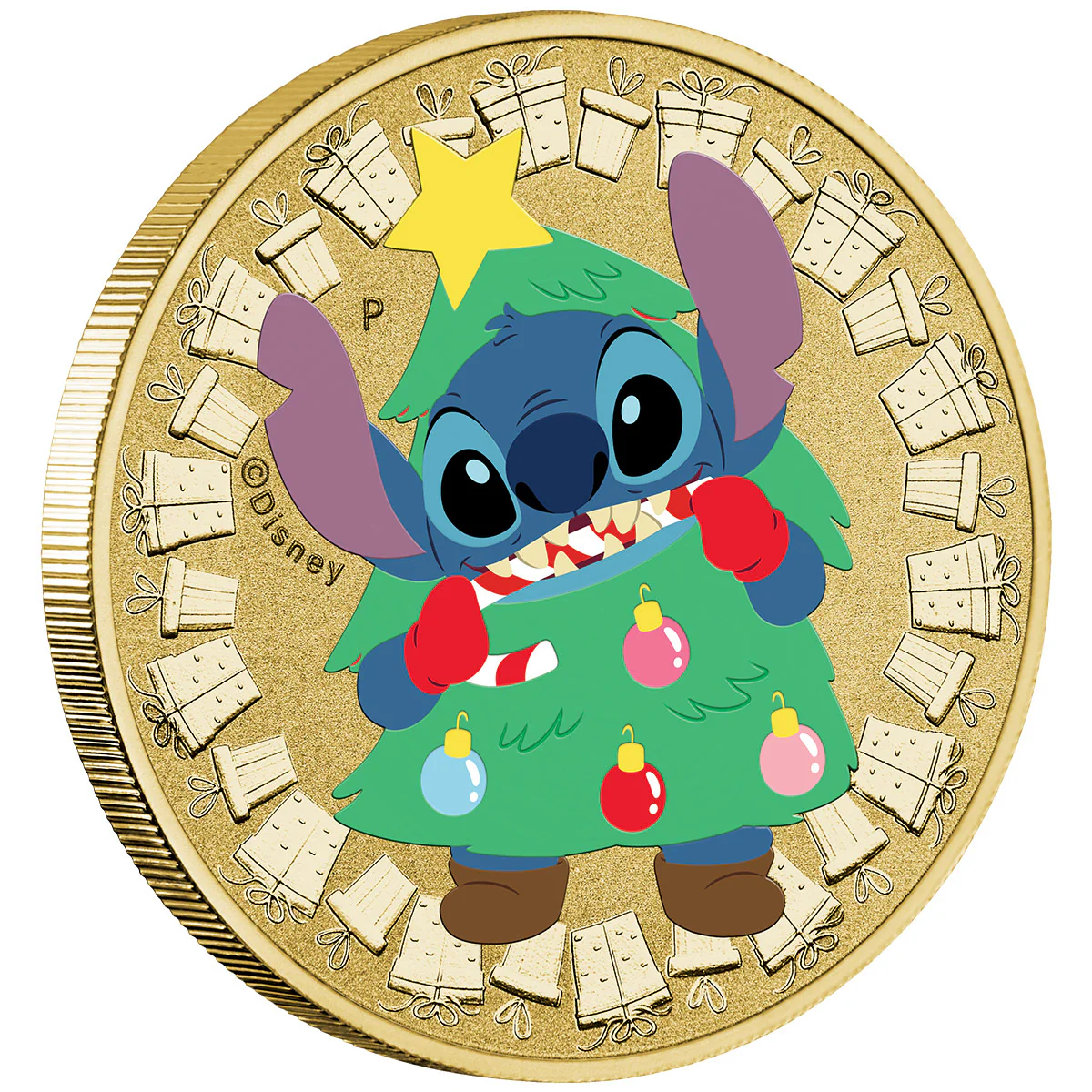 Merry Stitchmas 2025 $1 2-Coin Stamp & Coin Cover - Image 2