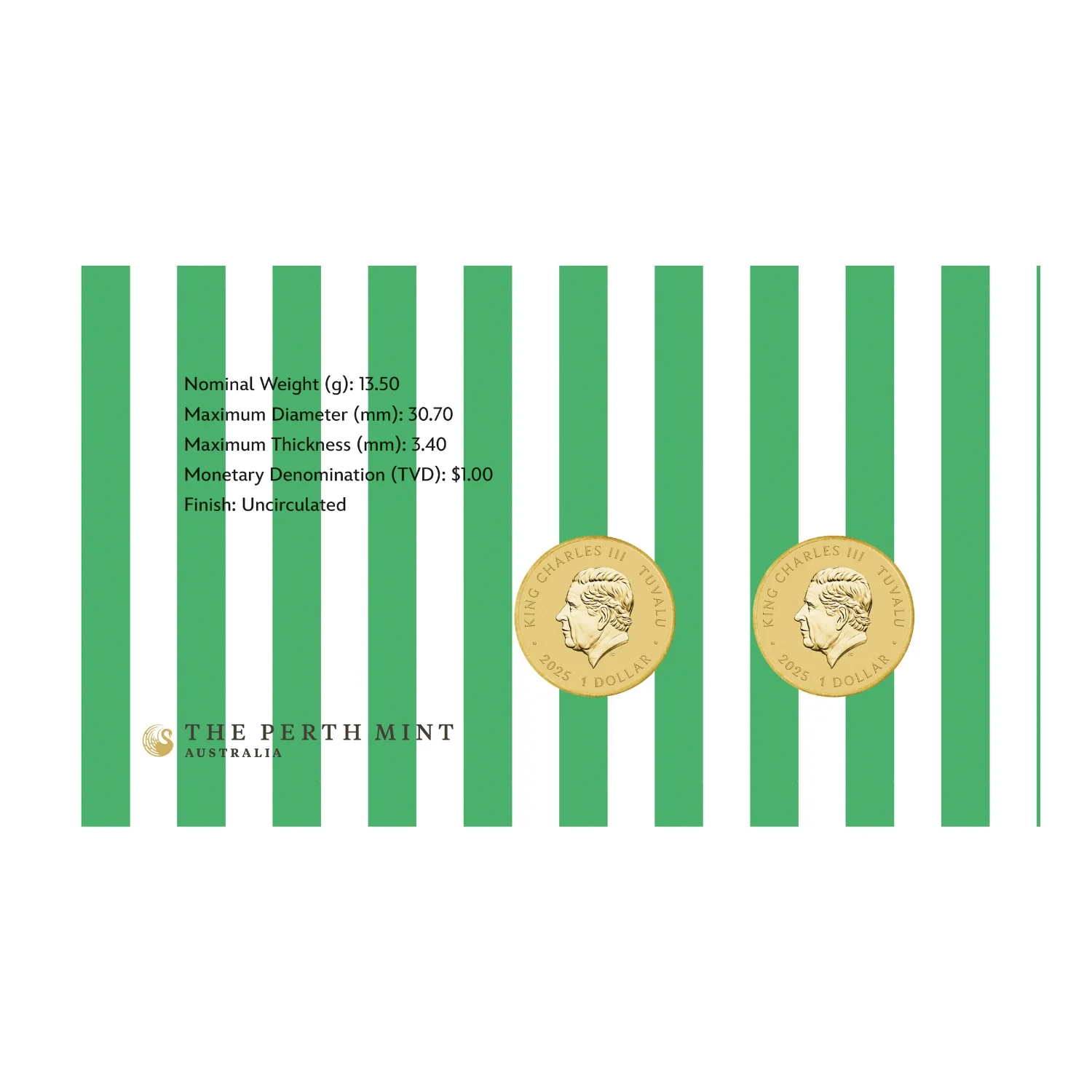 Merry Stitchmas 2025 $1 2-Coin Stamp & Coin Cover - Image 6