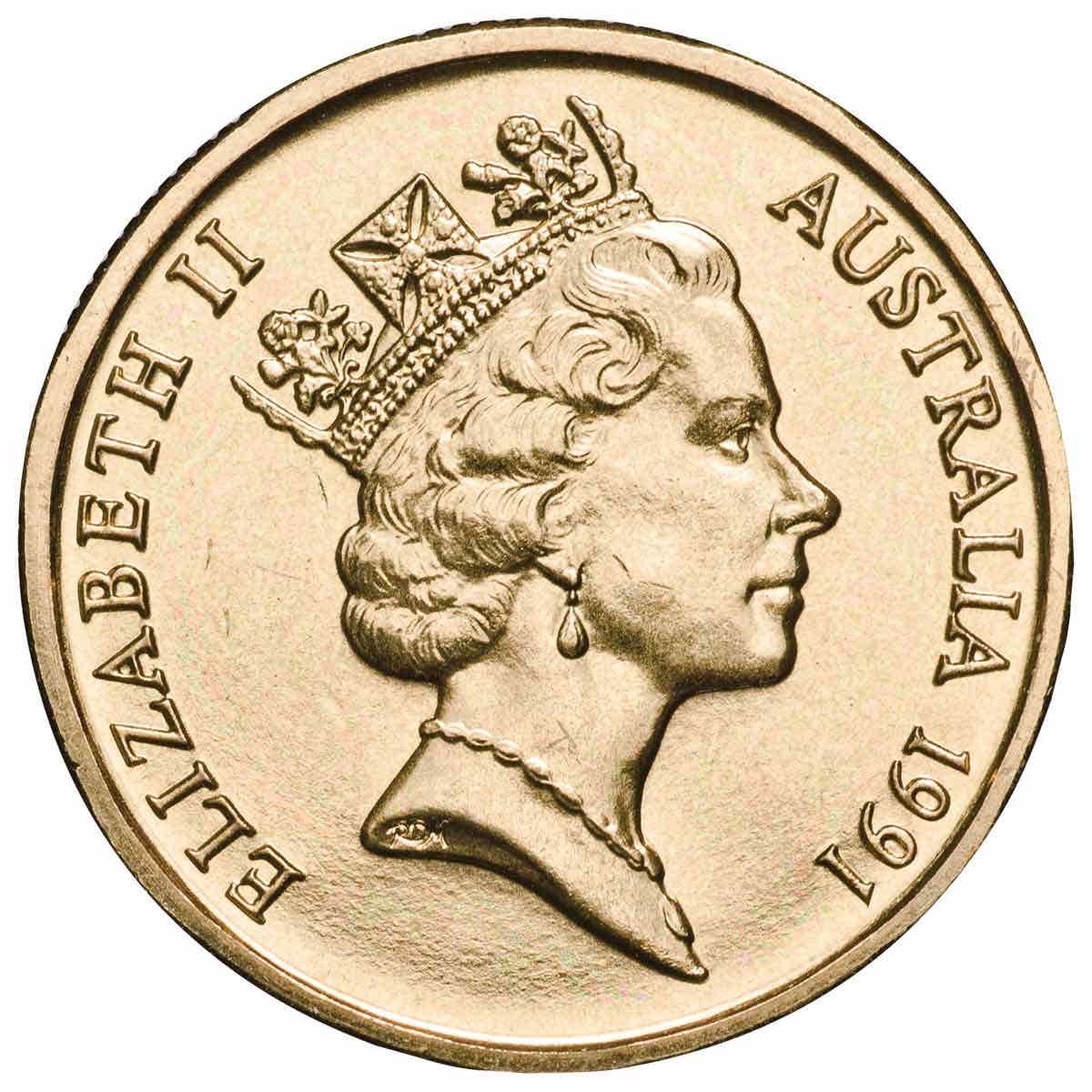 Mob of Roos 1991 $1 Uncirculated Mint Your Own Coin - Image 2