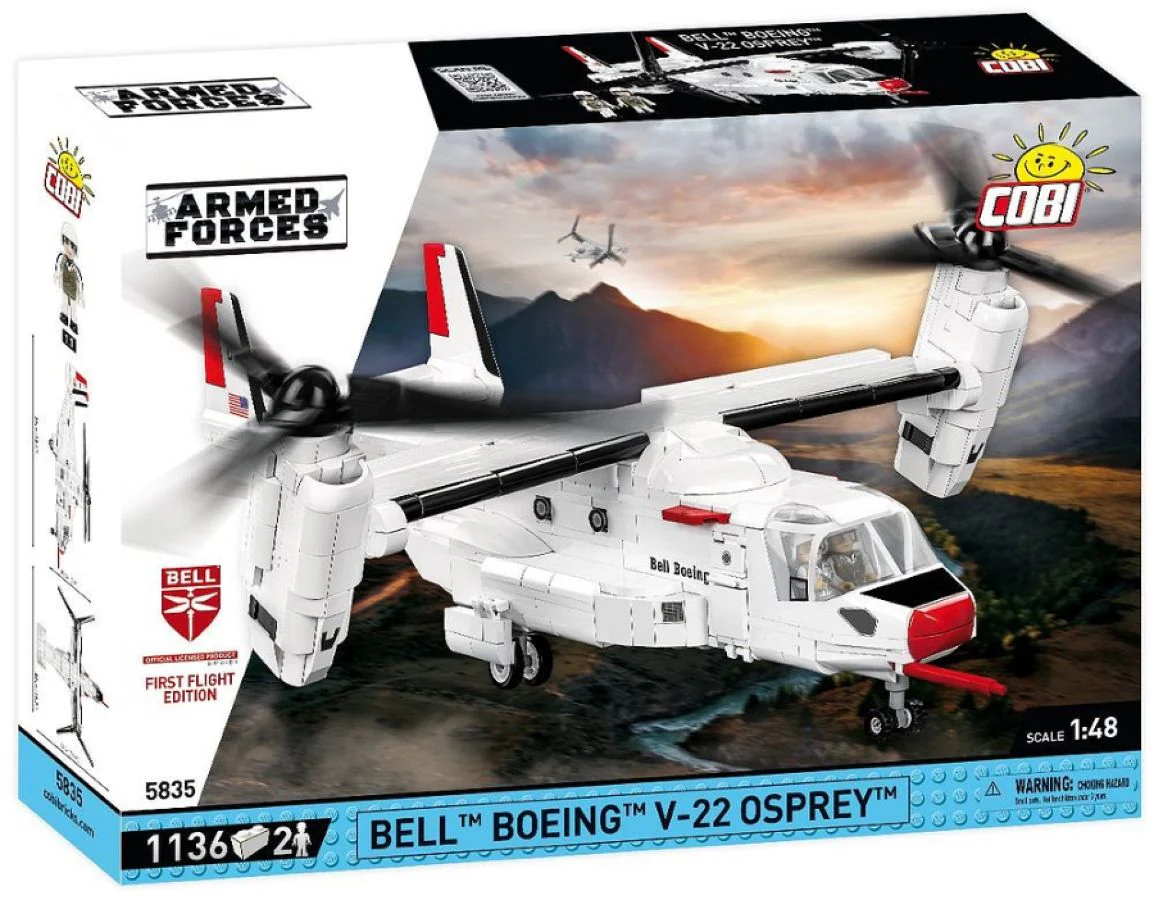 Model Brick Set Armed Forces Bell-Boeing V-22 Osprey (1151 Pieces) - Image 2