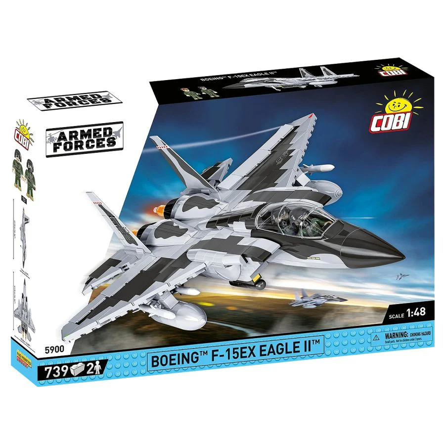 Model Brick Set Armed Forces Boeing F-15X Eagle II (739 Pieces) - Image 2