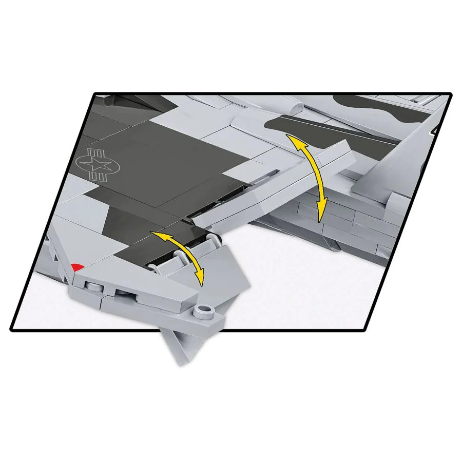 Model Brick Set Armed Forces Boeing F-15X Eagle II (739 Pieces) - Image 5