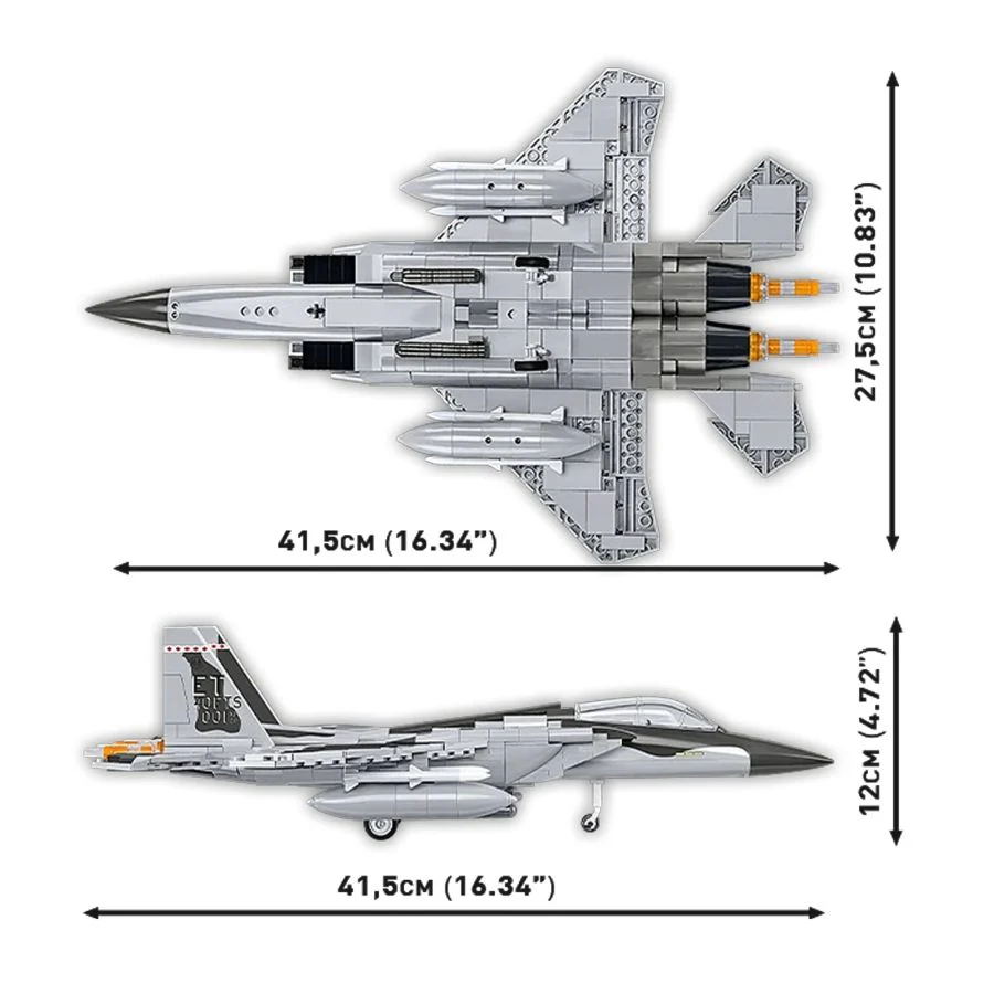Model Brick Set Armed Forces Boeing F-15X Eagle II (739 Pieces) - Image 6