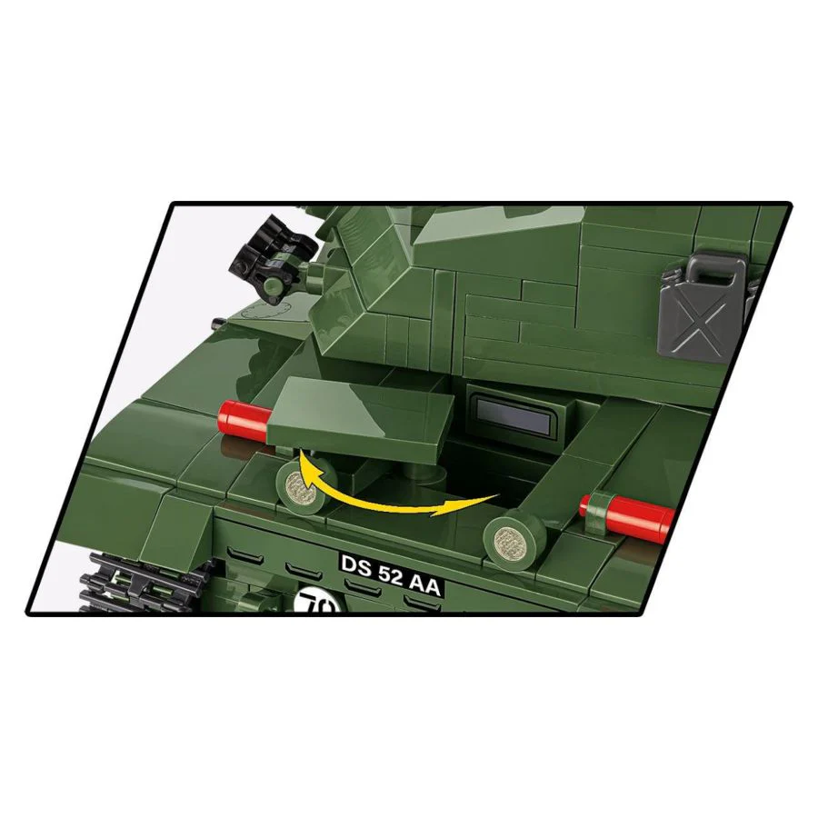 Model Brick Set Armed Forces Challenger 2 (945 Pieces) - Image 4