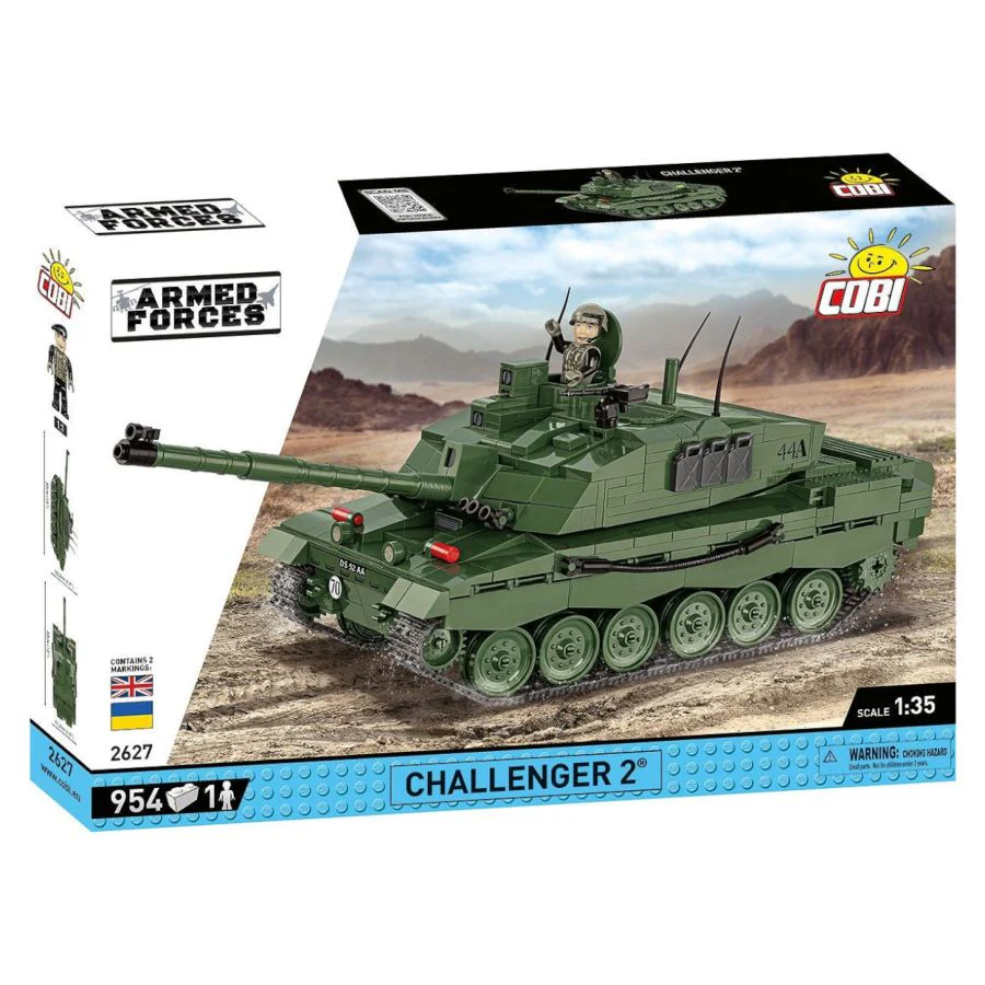 Model Brick Set Armed Forces Challenger 2 (945 Pieces) - Image 7