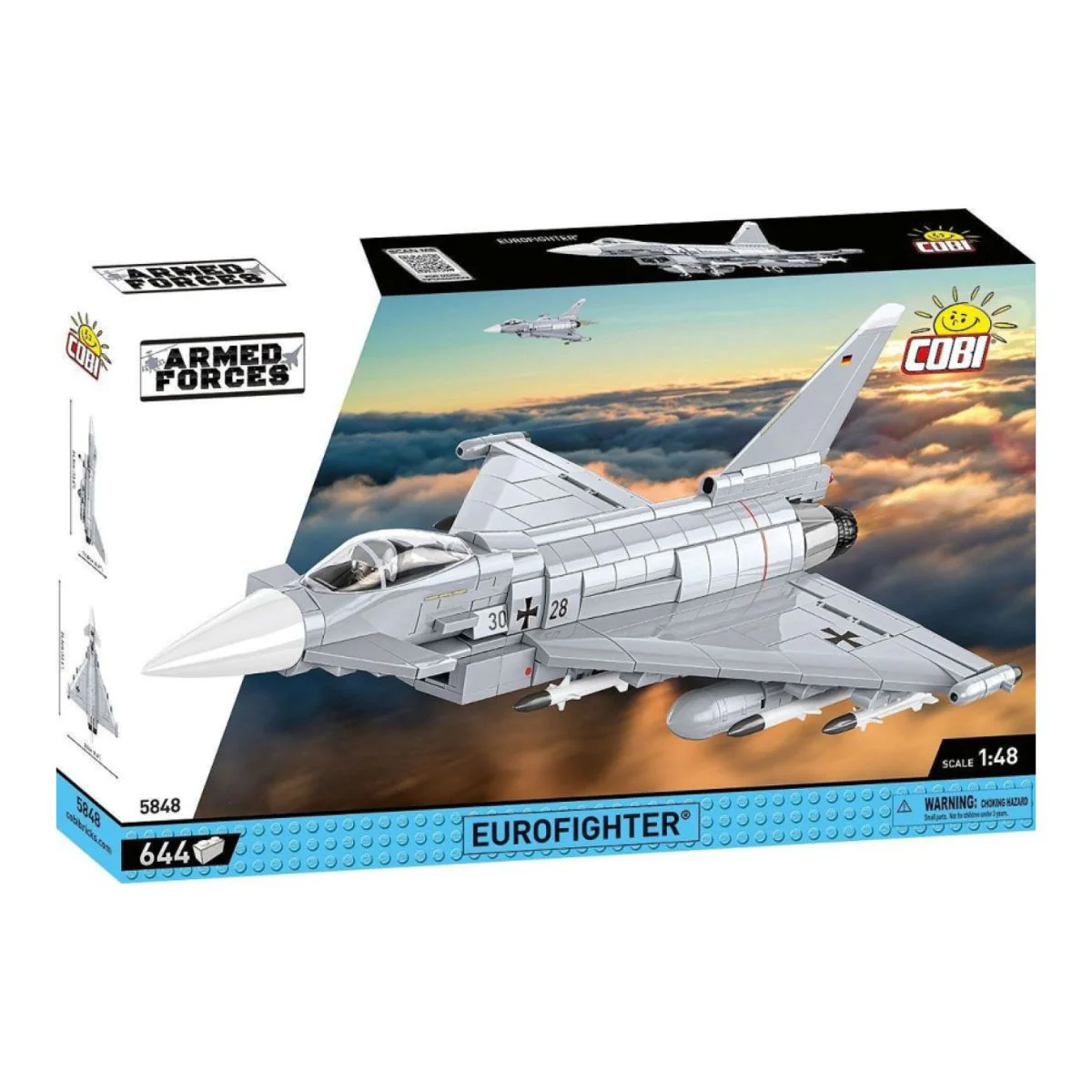Model Brick Set Armed Forces Eurofighter (644 Pieces) - Image 2