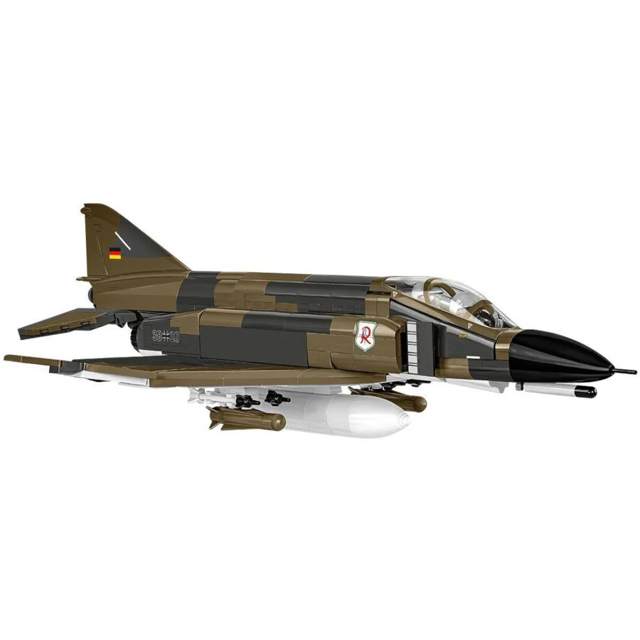 Model Brick Set Armed Forces F-4F Phantom II Luft. (666 Pieces) - Image 2