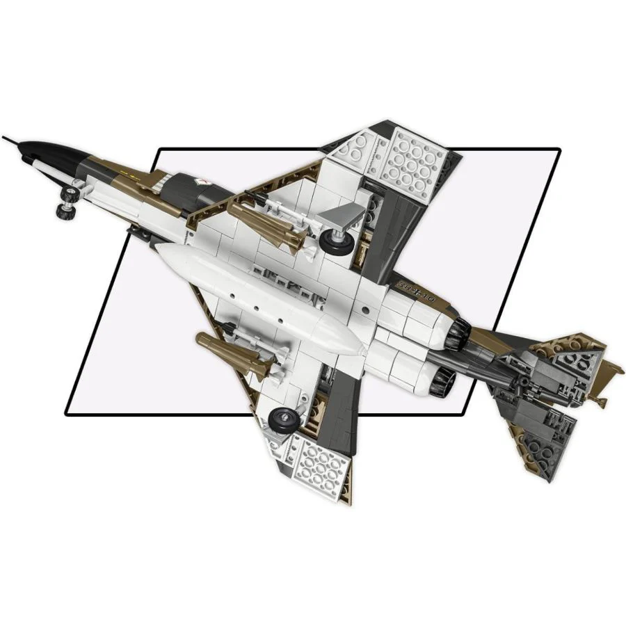 Model Brick Set Armed Forces F-4F Phantom II Luft. (666 Pieces) - Image 5