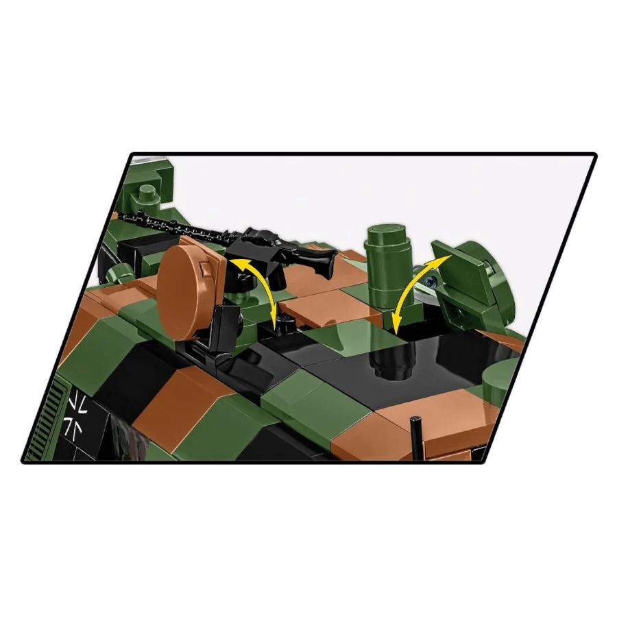 Model Brick Set Armed Forces Panzerhaubitze 2000 (1006 Pieces) - Image 6