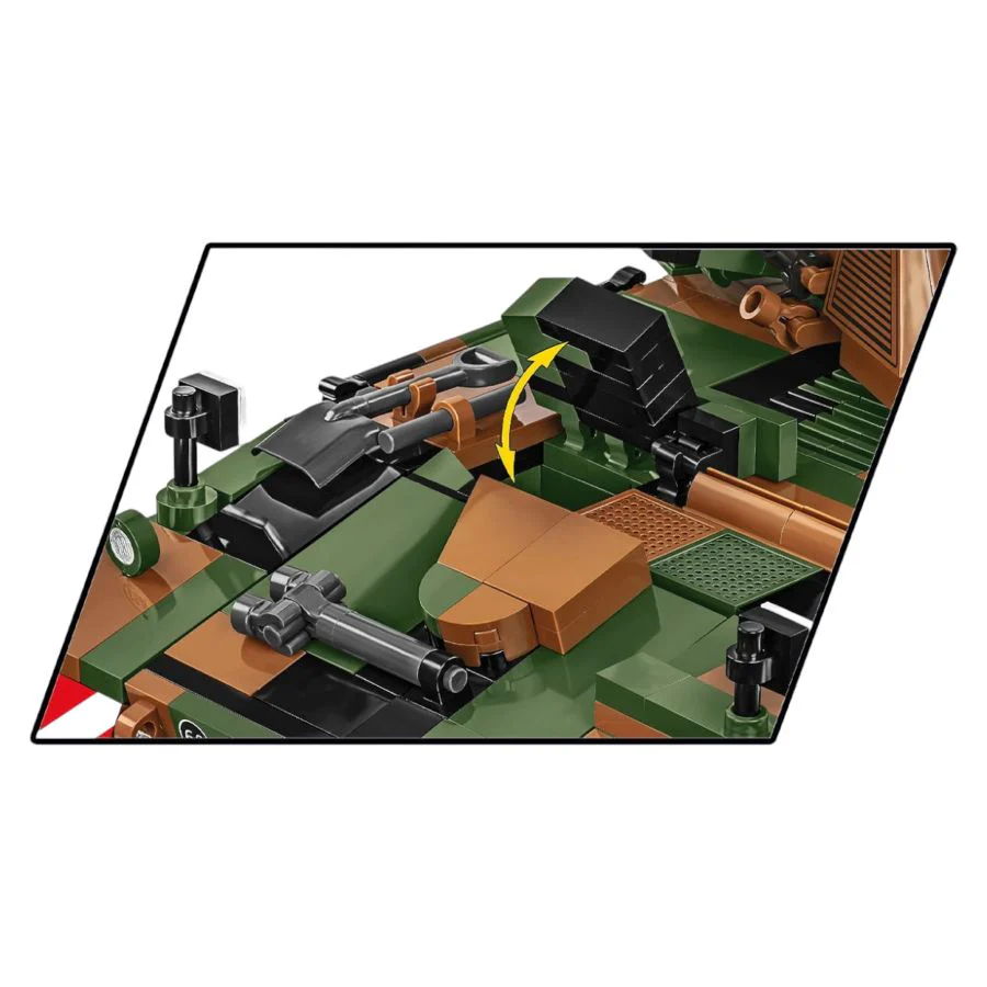 Model Brick Set Armed Forces Panzerhaubitze 2000 (1006 Pieces) - Image 7
