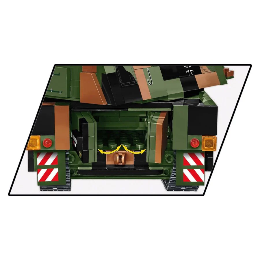 Model Brick Set Armed Forces Panzerhaubitze 2000 (1006 Pieces) - Image 8