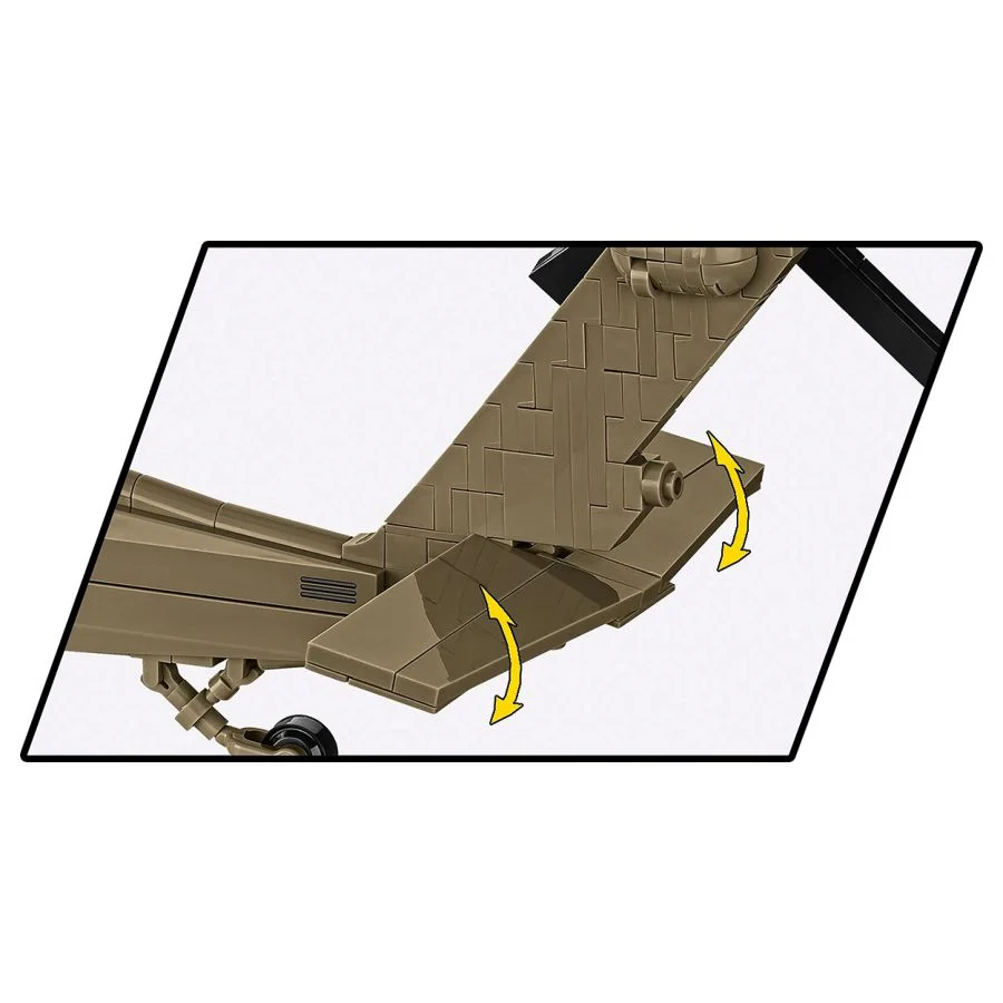 Model Brick Set Armed Forces Sikorsky UH-60 Black Hawk (928 Pieces) - Image 6