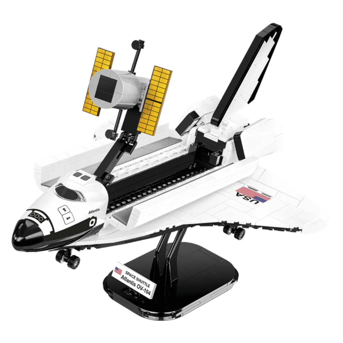 Model Brick Set Cobi Space Shuttle Atlantis Model (685 Pieces)
