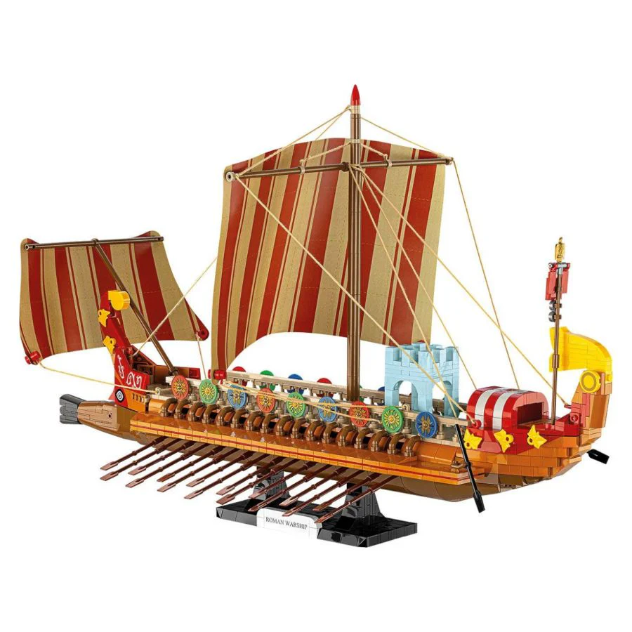 Model Brick Set Imperium Romanum Roman Warship (1810 Pieces) - Image 2