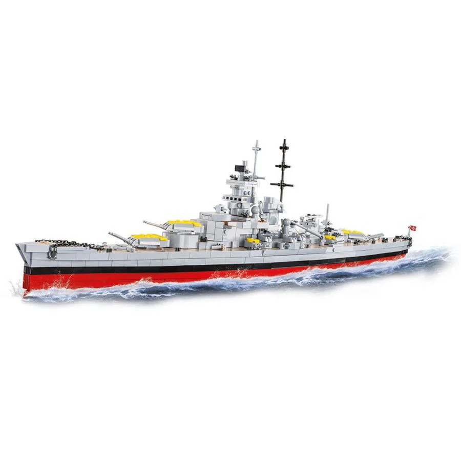 Model Brick Set World War 2 Battleship Gneisenau (2417 Pieces)