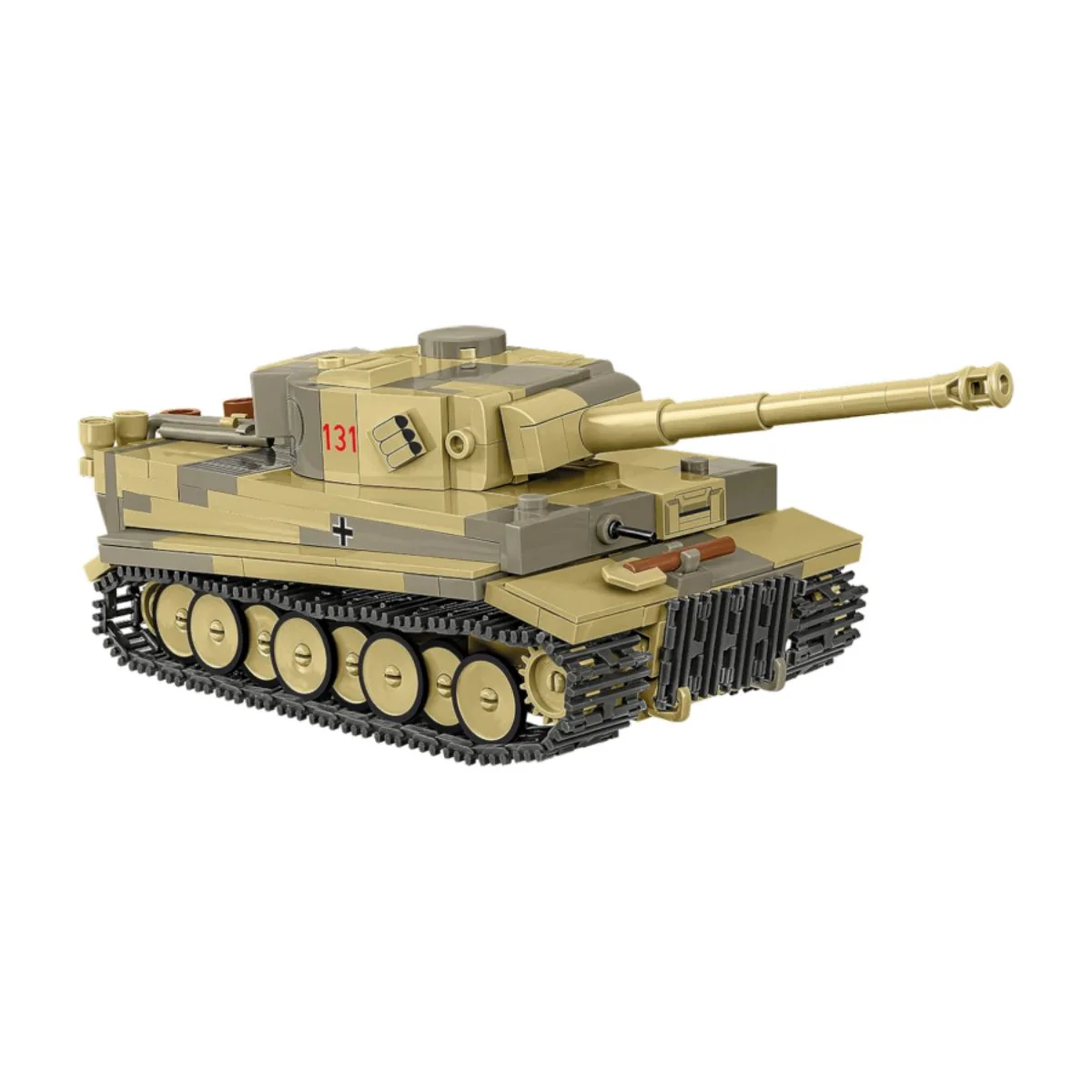 Model Brick Set World War 2 Panzer VI Tiger I No.131 (442 Pieces)
