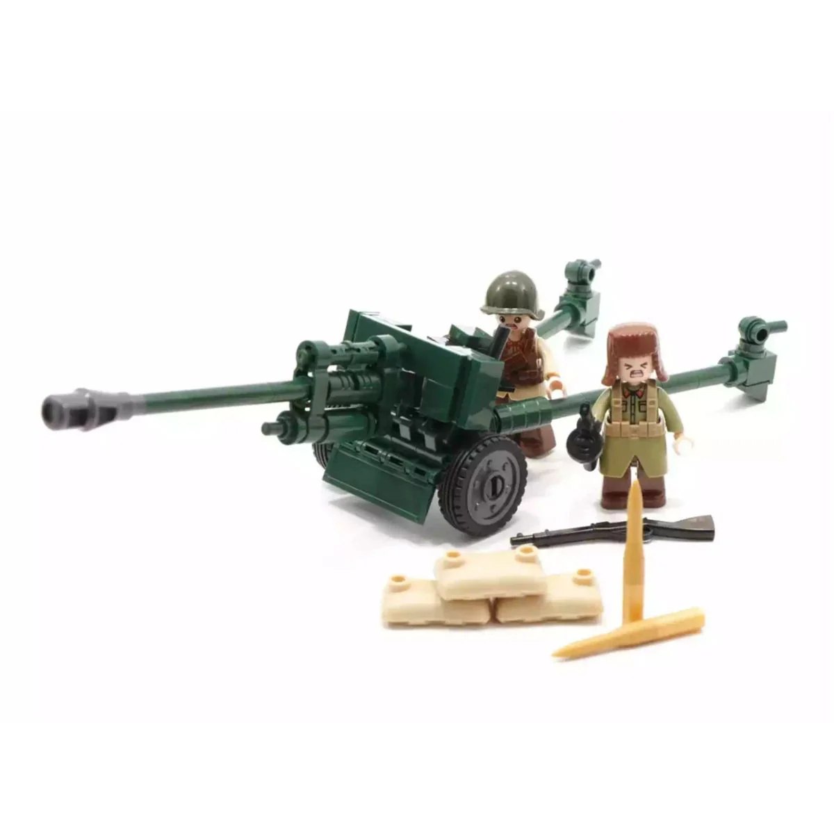 Model Brick Set Army Battle Of Budapest - The King Tiger Heavy Tank (930 Pieces) - Image 4