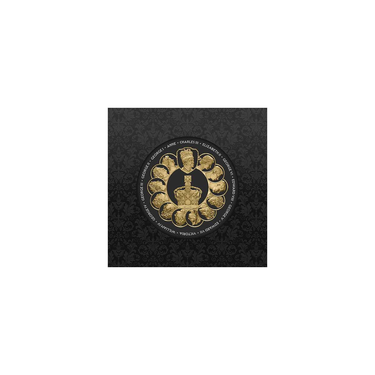 Monarchs of Britain 2025 $1 Gold-plated 1oz Silver Proof Coin - Image 5