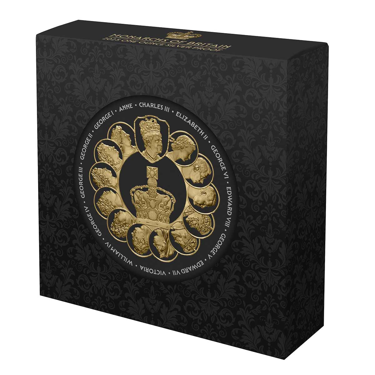 Monarchs of Britain 2025 $1 Gold-plated 1oz Silver Proof Coin - Image 6