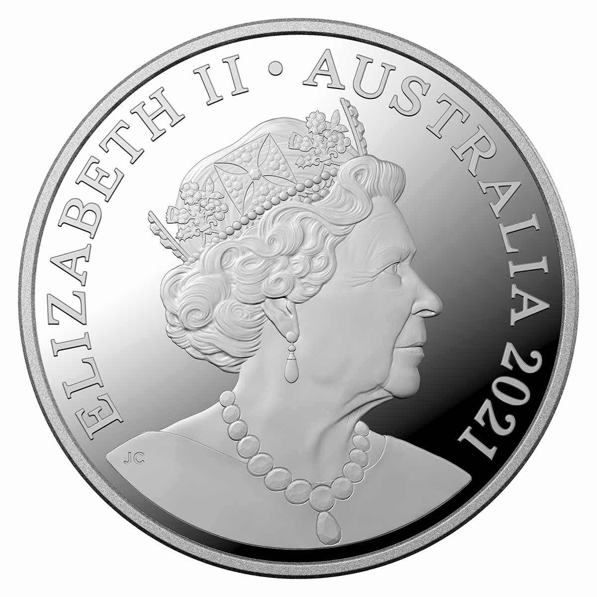 Mungo Footprint 2021 $1 Silver Proof Coin - Image 2
