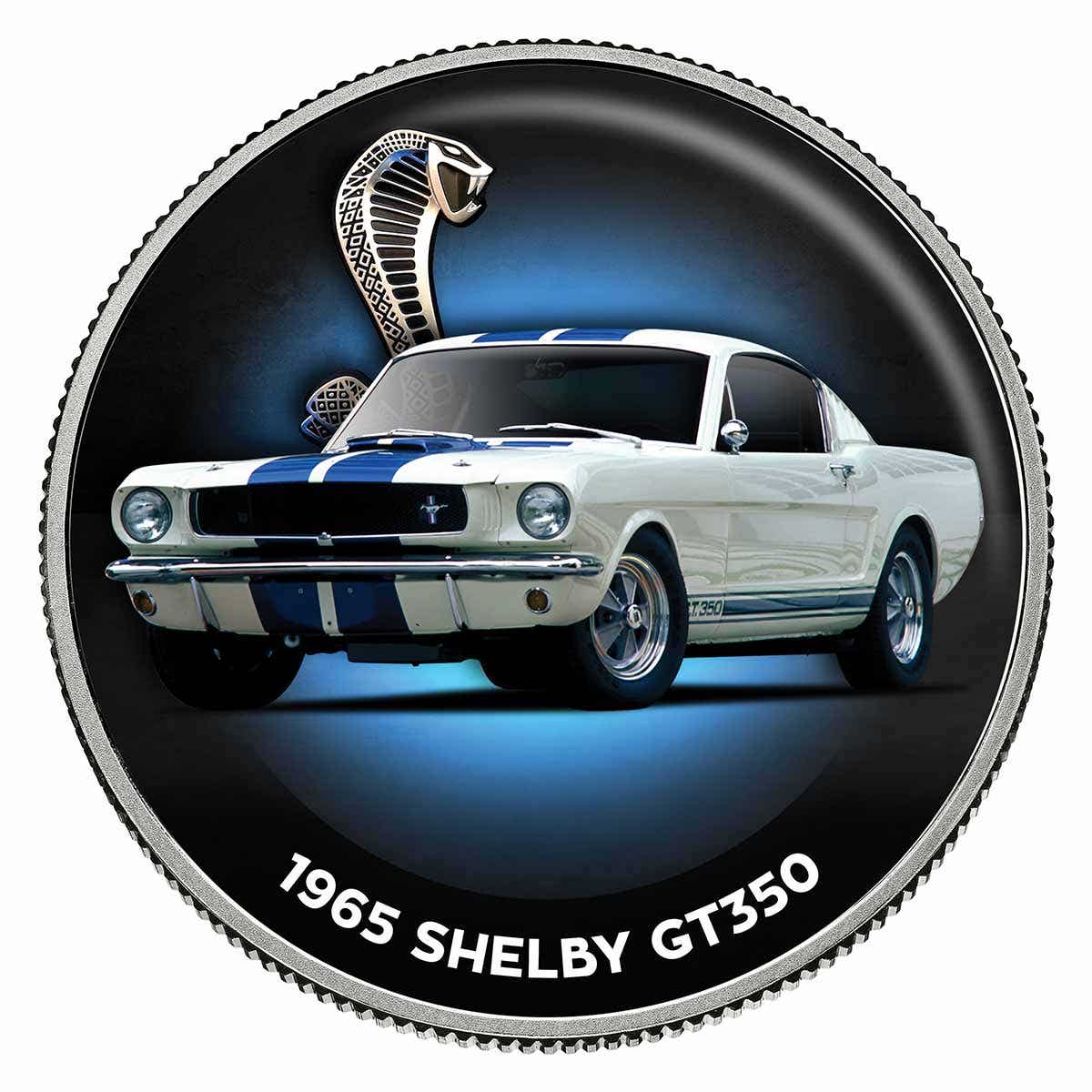 Mustang Enamel Half Dollar 10-Coin Collection - Image 10