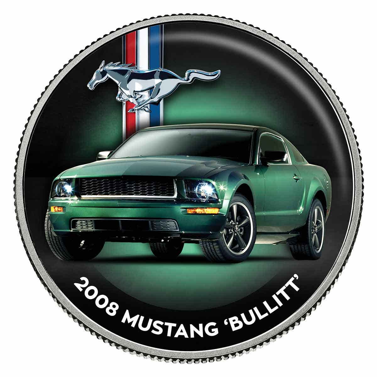Mustang Enamel Half Dollar 10-Coin Collection - Image 3