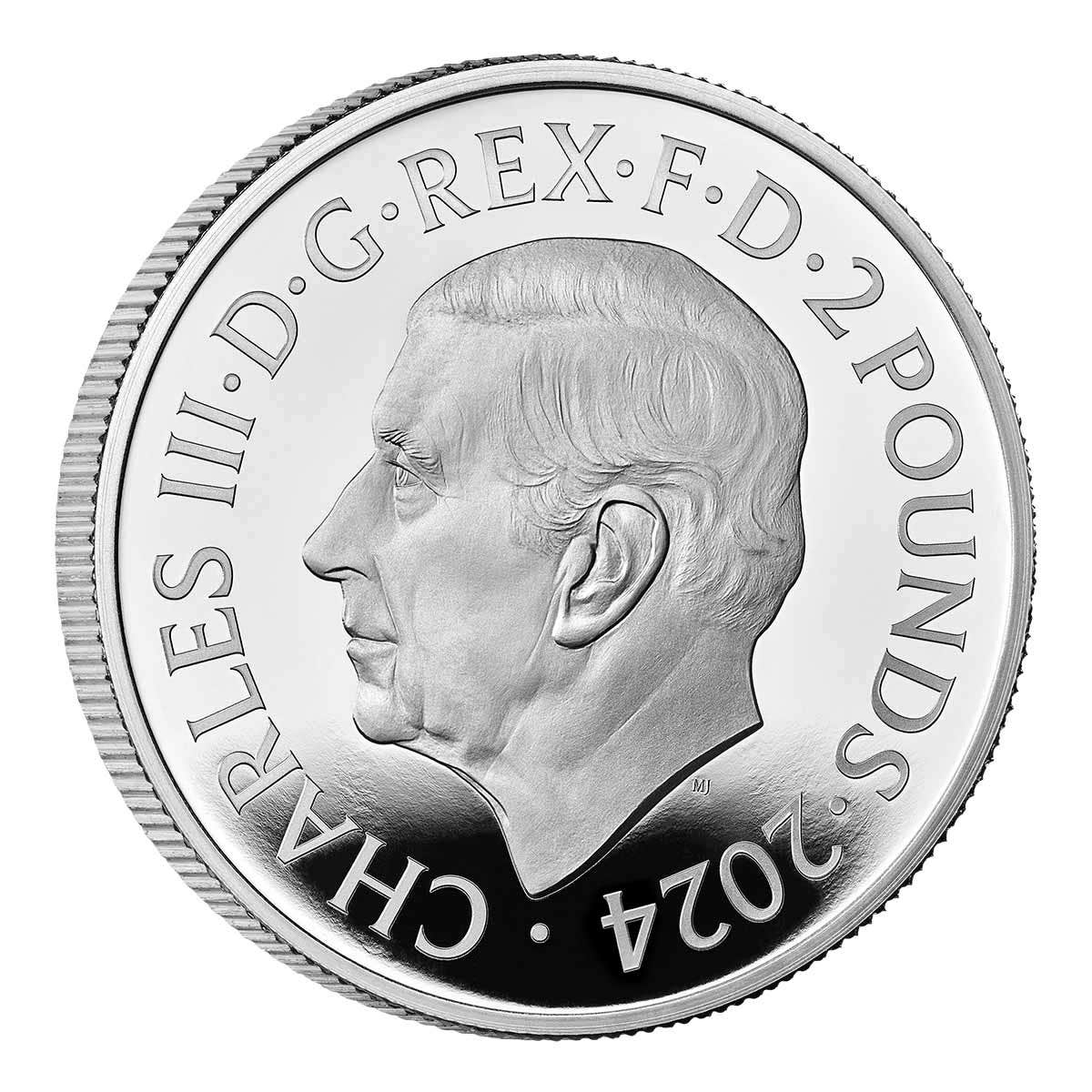 Myths and Legends Robin Hood 2024 £2 1oz Silver Proof Coin - Image 2