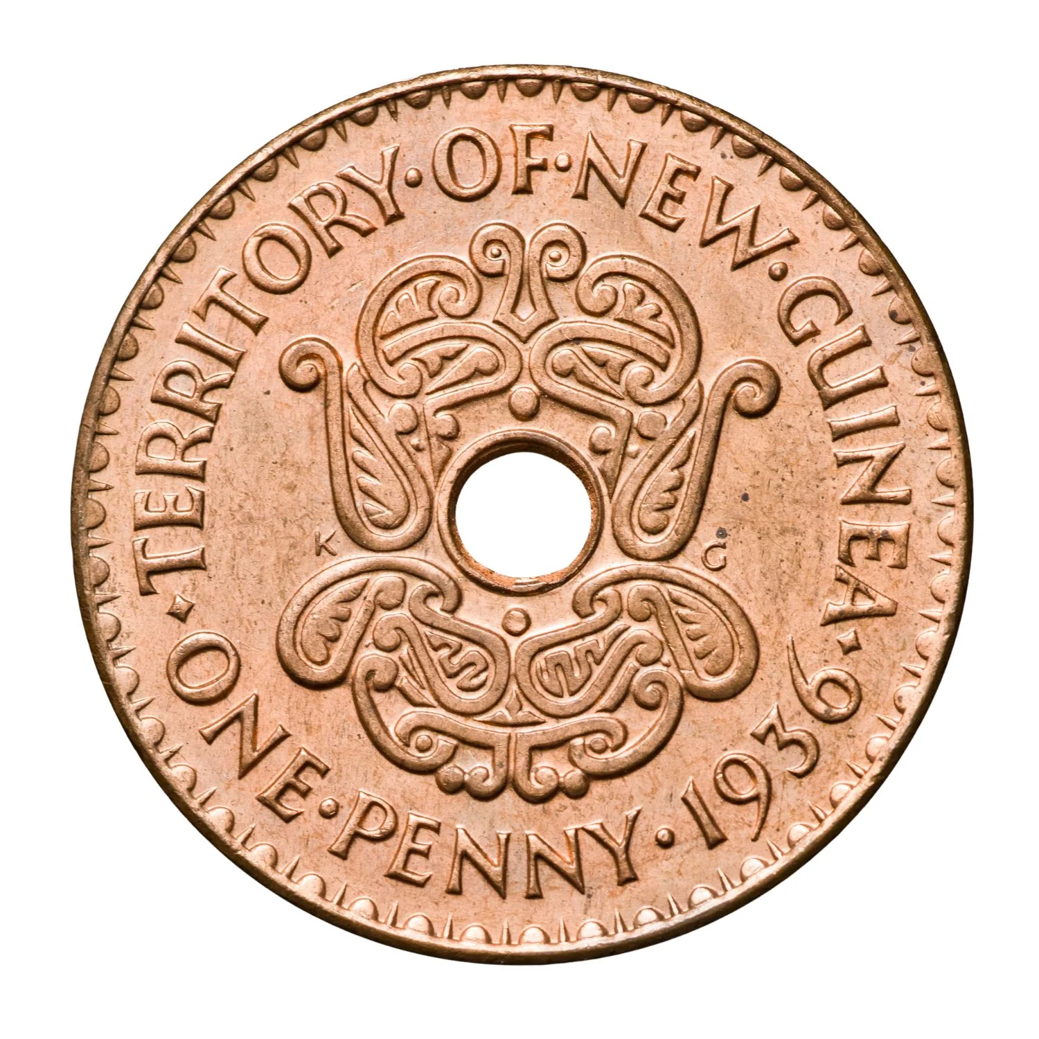 Edward VIII New Guinea 1936 Penny Choice Uncirculated Coin - Image 3