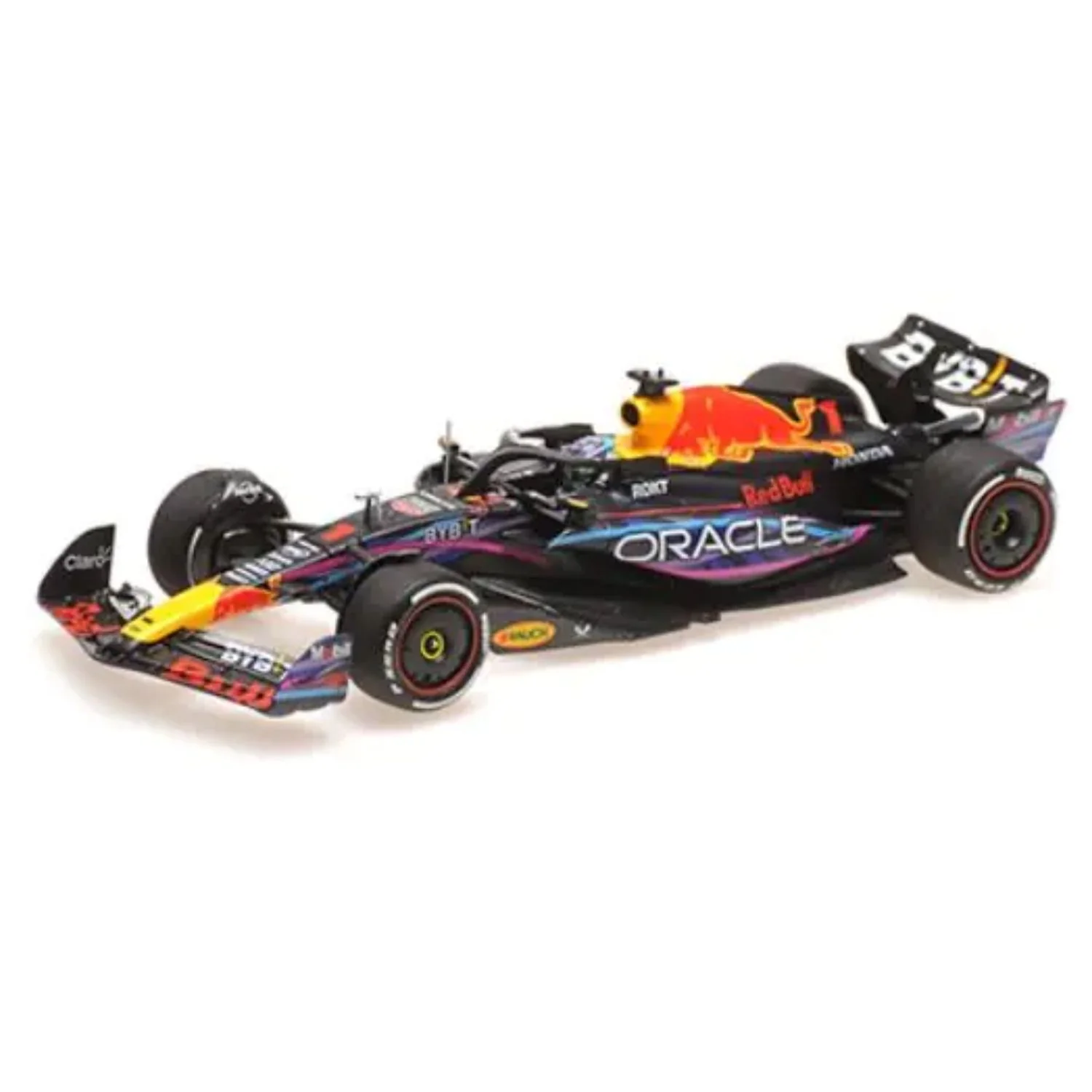 Oracle Red Bull Racing RB19 Max Verstappen Miami GP 2023 Winner - 1:43 Scale Resin Model Car