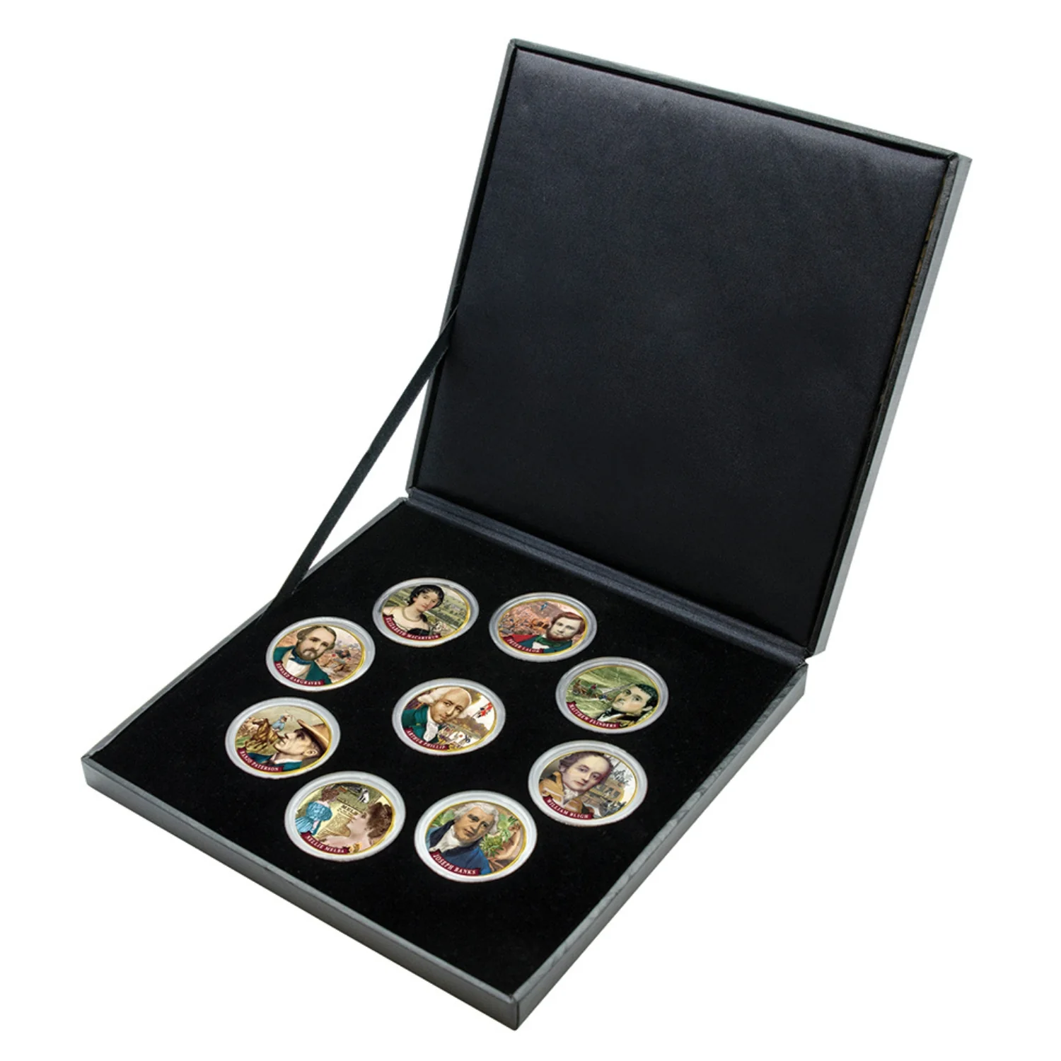 People Who Shaped Australia Gold-plated Penny 9-Coin Collection - Image 5