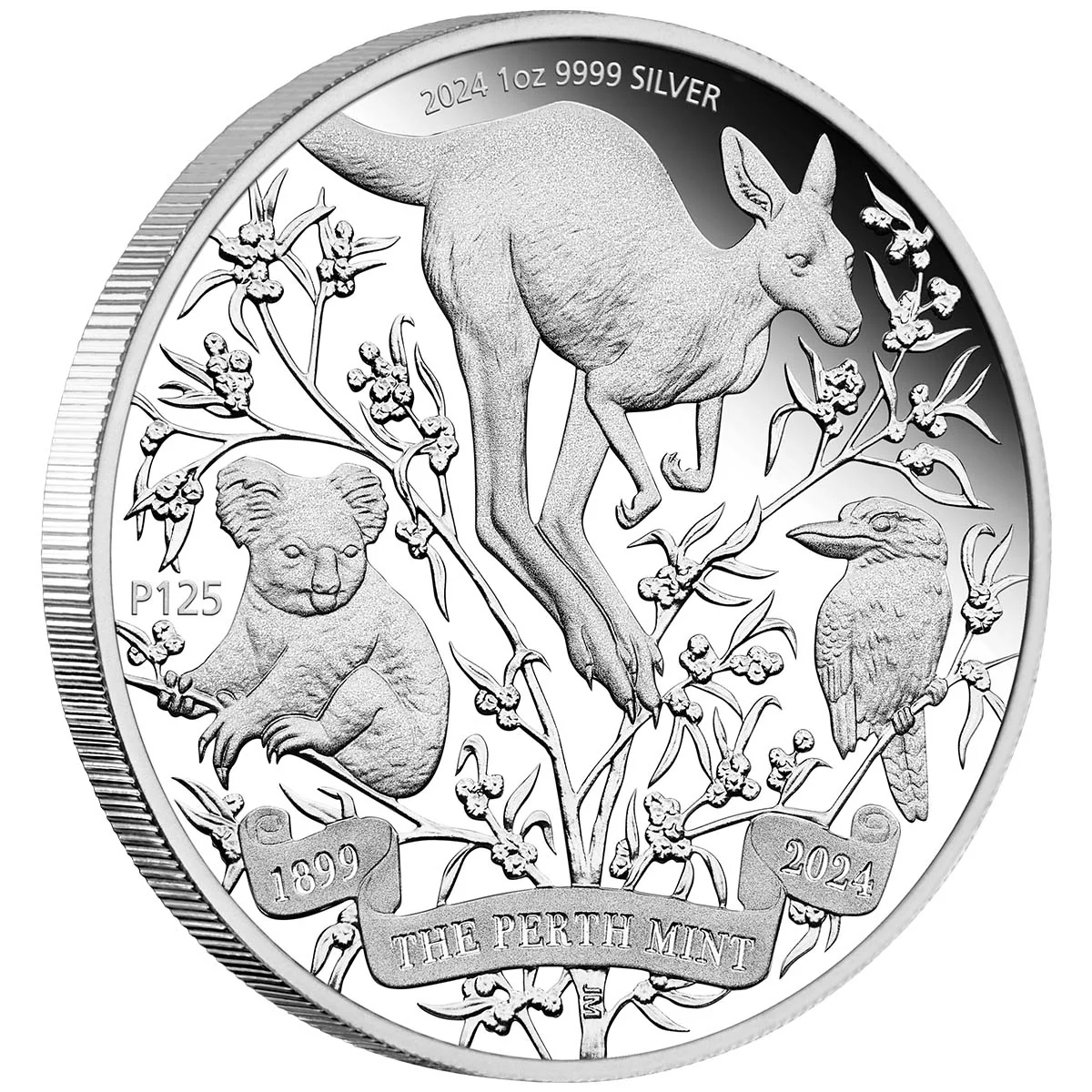 Perth Mint 125th Anniversary 2024 $1 1oz Silver Proof Coin