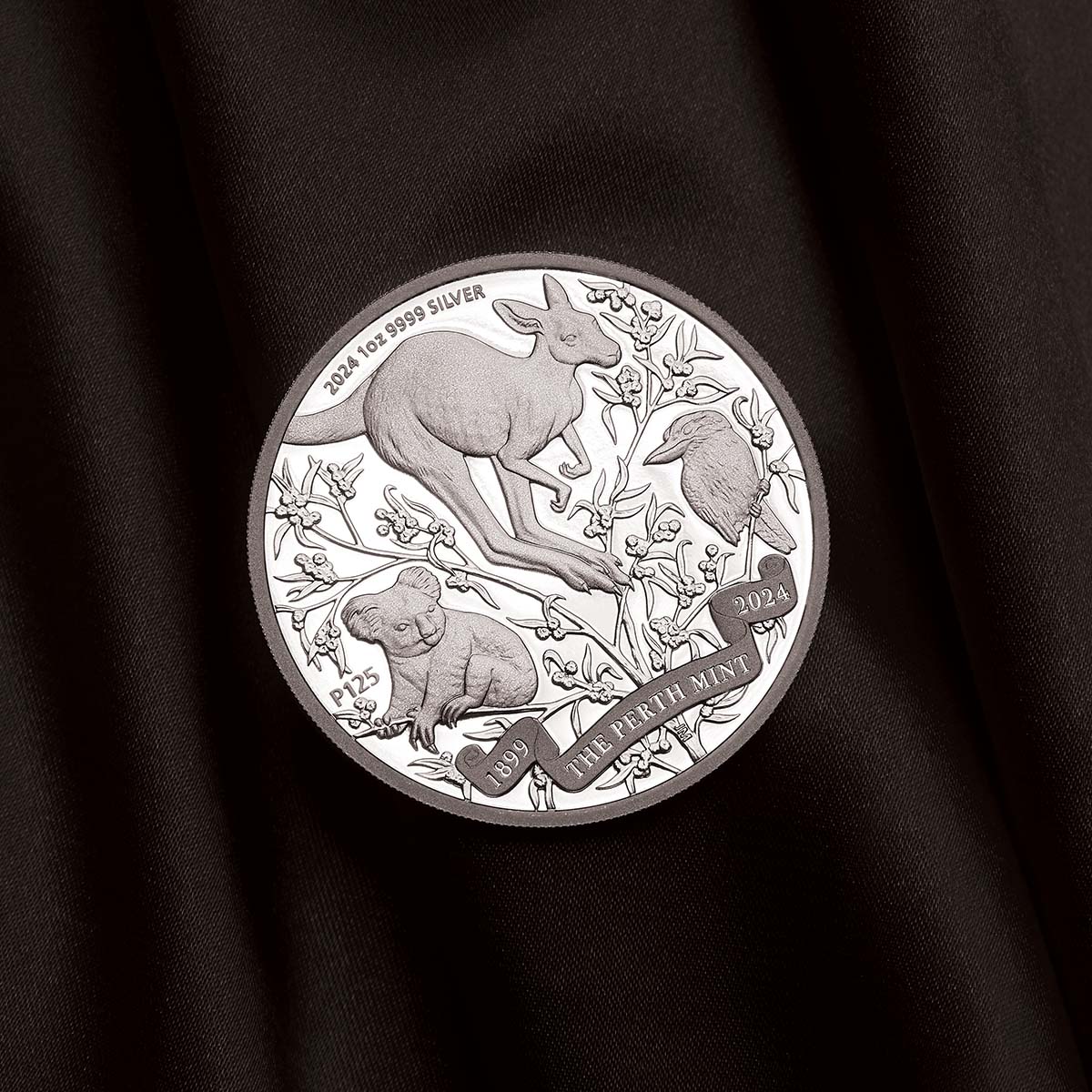 Perth Mint 125th Anniversary 2024 $1 1oz Silver Proof Coin - Image 5